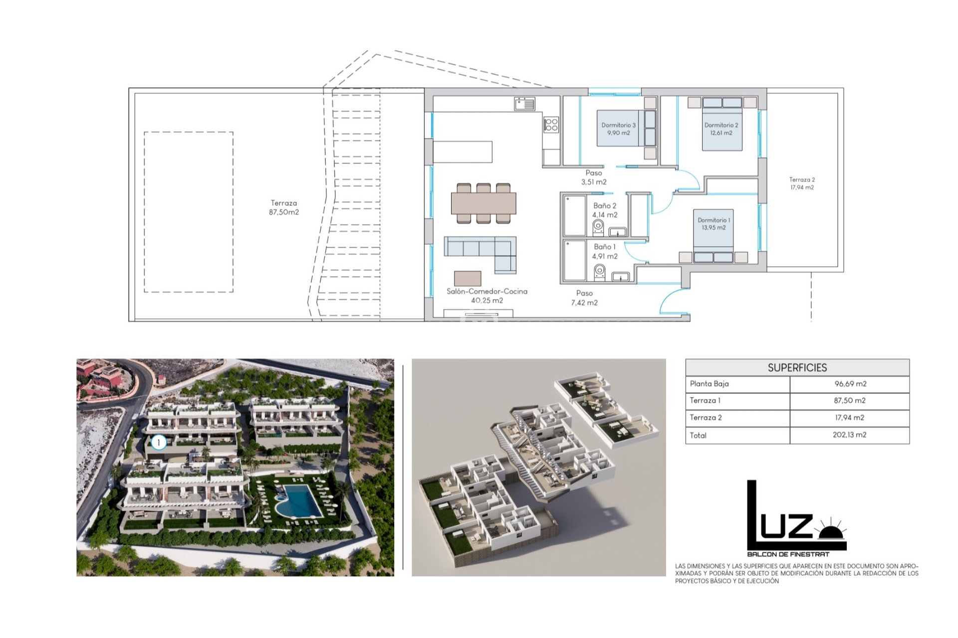 Nybyggnation - Bungalows -
Finestrat - Avenida Granada, 62