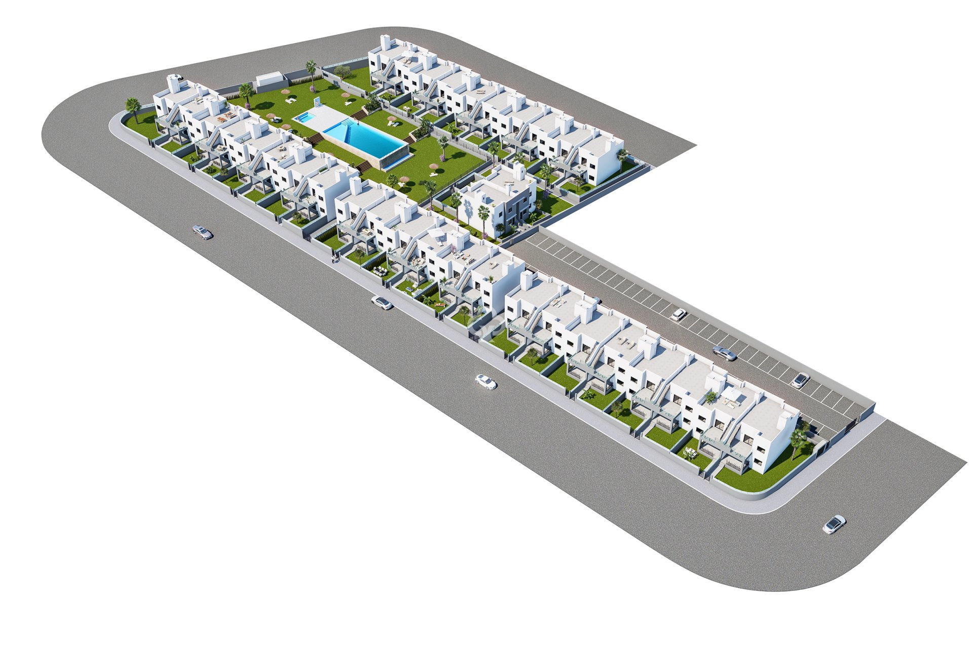 Nybyggnation - Bungalows -
San Miguel de Salinas