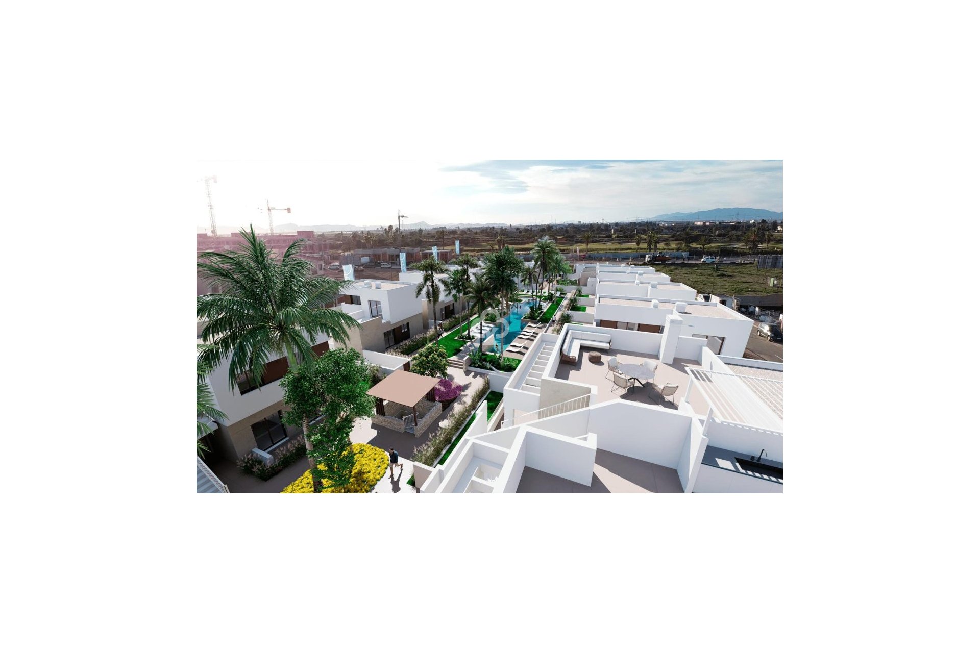 Nybyggnation - Chalet independiente -
Los Alcázares