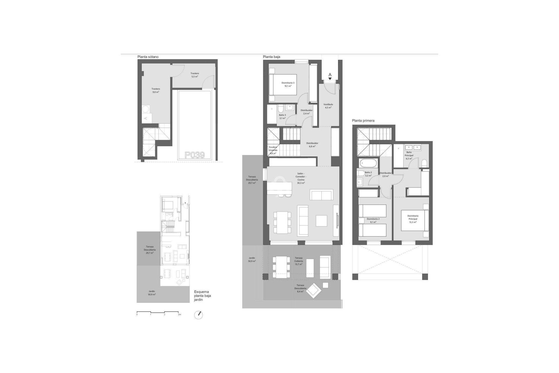 Nybyggnation - Duplexes -
Estepona - Calle Islas Caimán