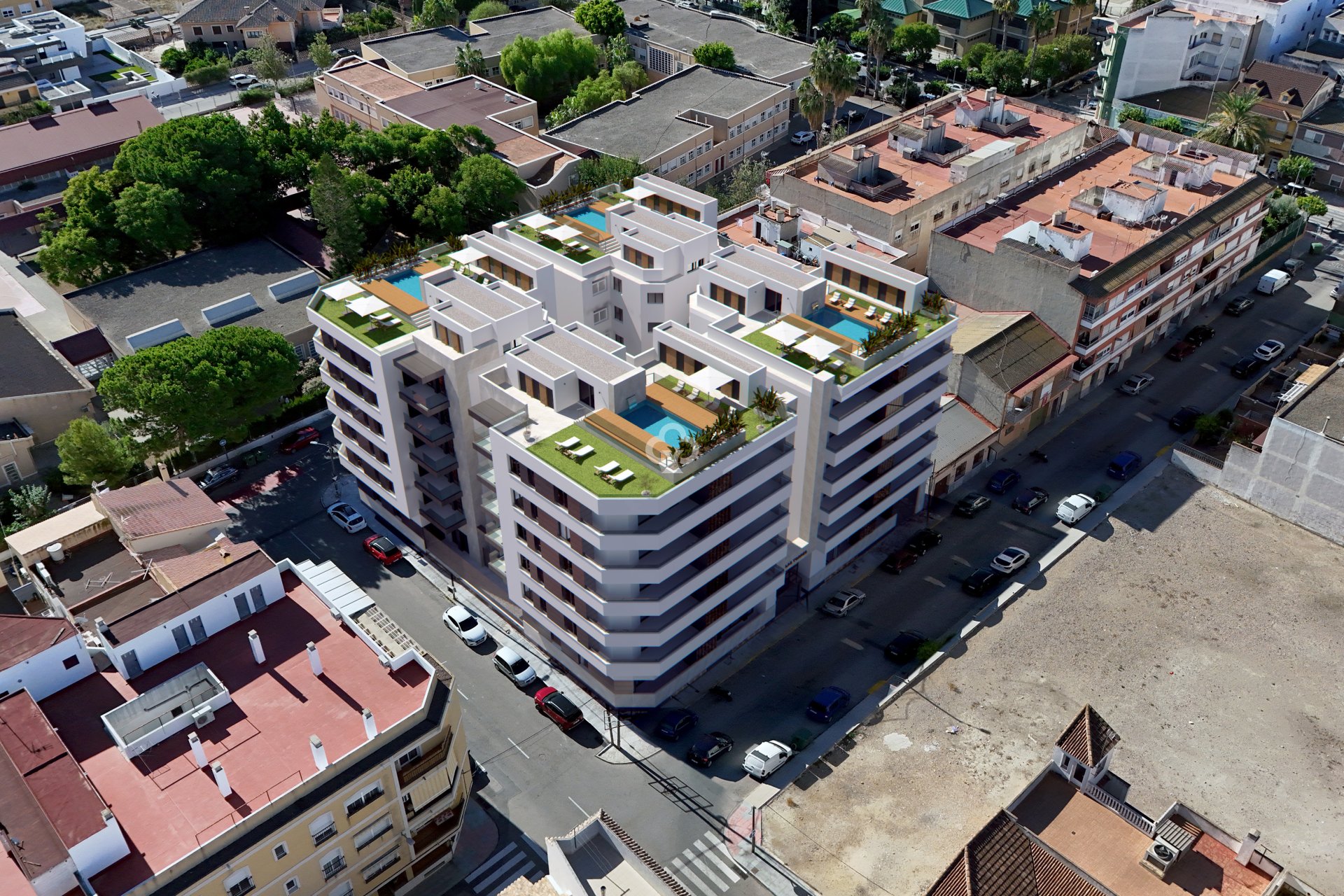 Nybyggnation - Penthouses -
Almoradí