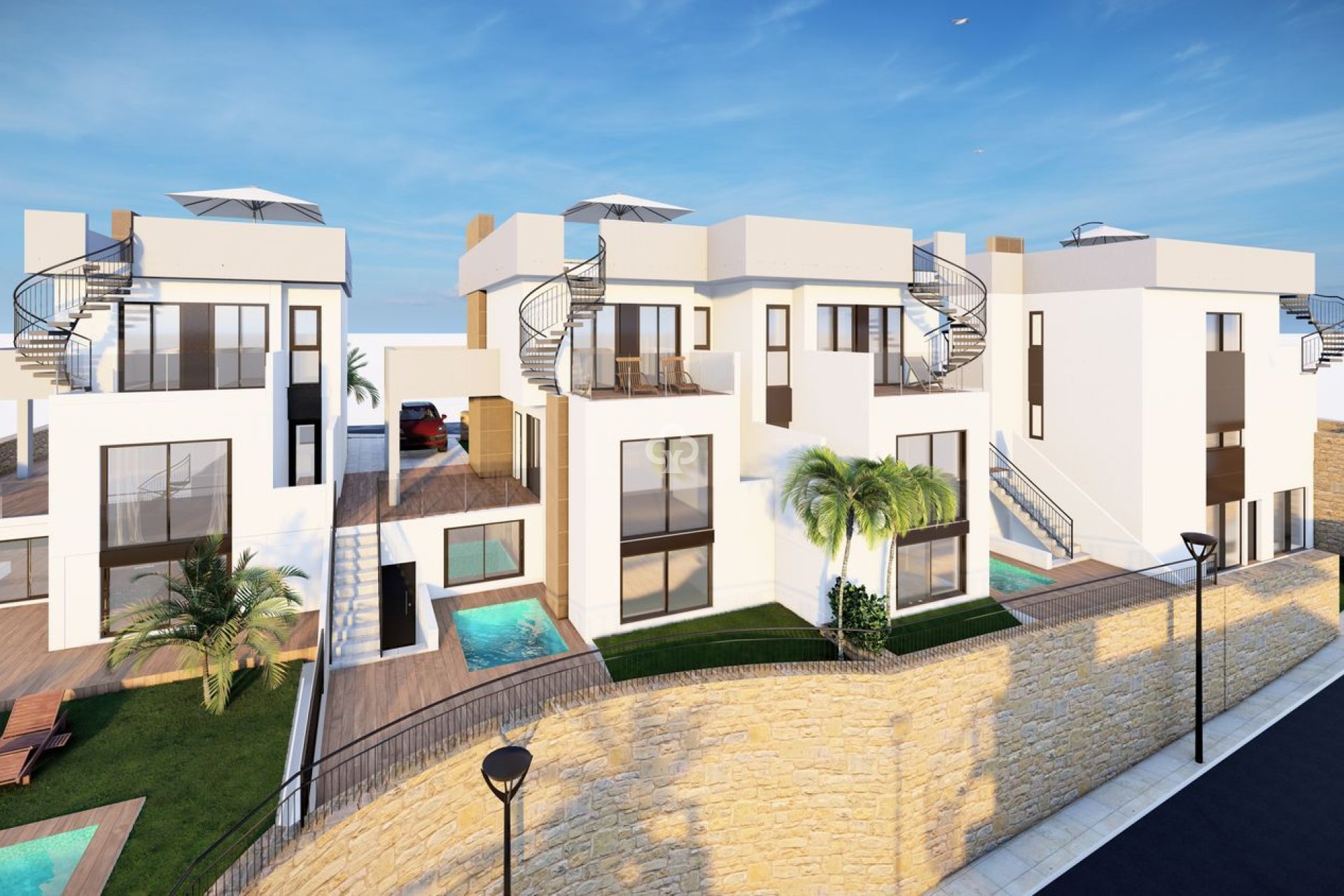 Nybyggnation - Townhouses -
Algorfa