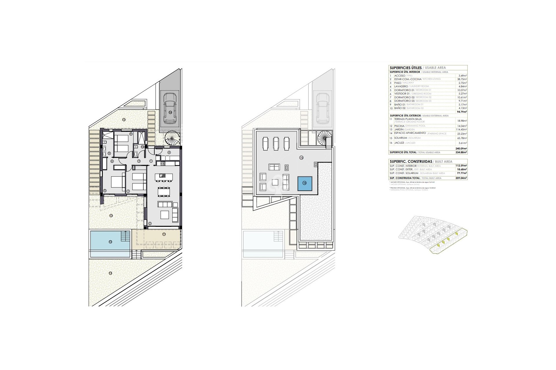 Nybyggnation - Villa -
Polop - 03520