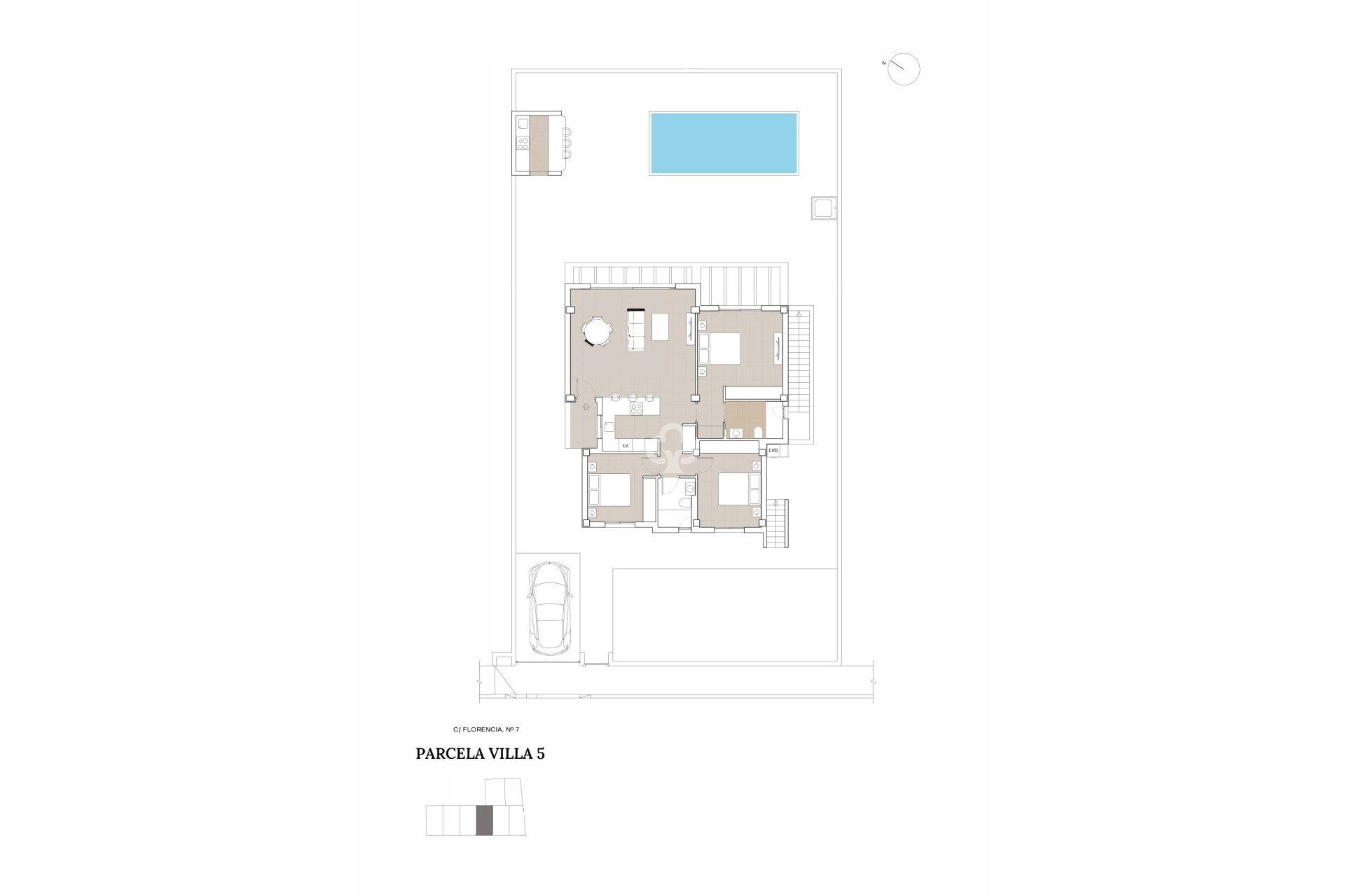 Nybyggnation - Villa -
Polop - Calle Florencia, 7