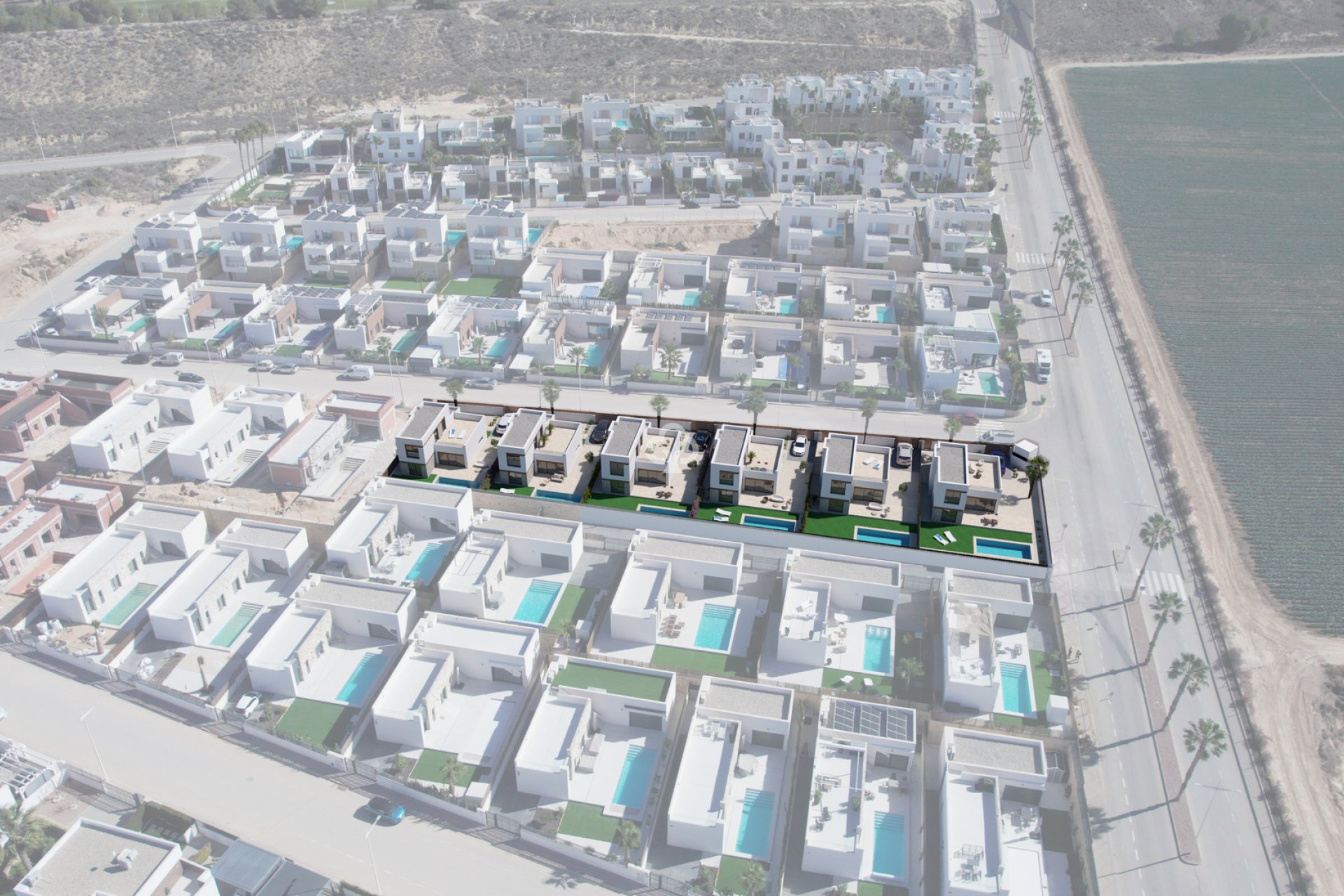 Nybyggnation - Villas -
Algorfa