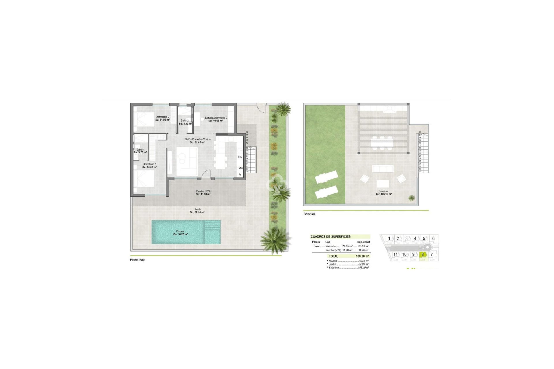 Nybyggnation - Villas -
Alhama de Murcia - 30849