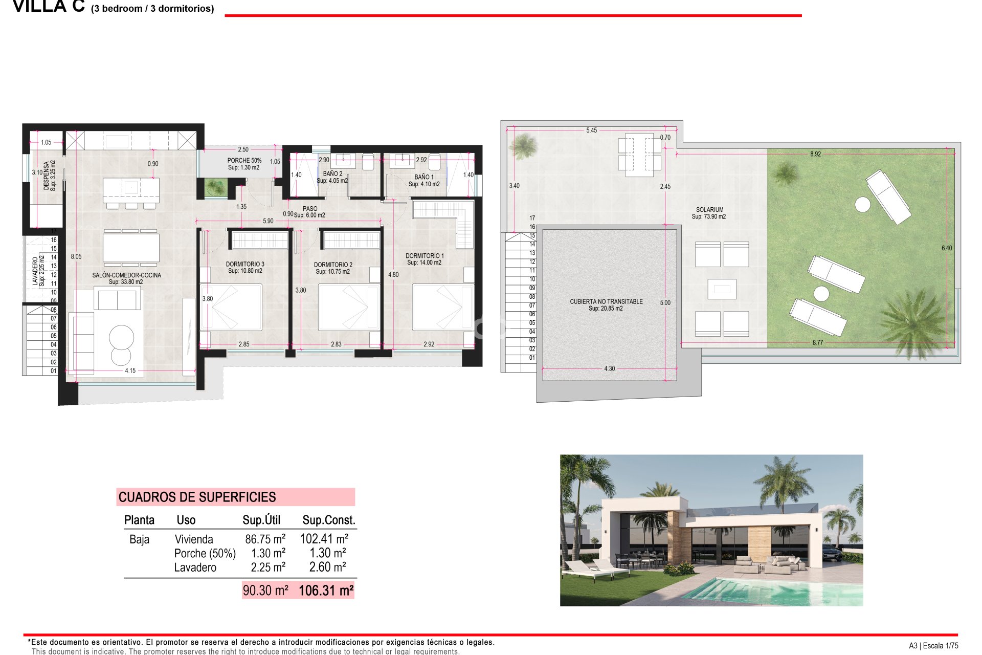 Nybyggnation - Villas -
Alhama de Murcia - 30849