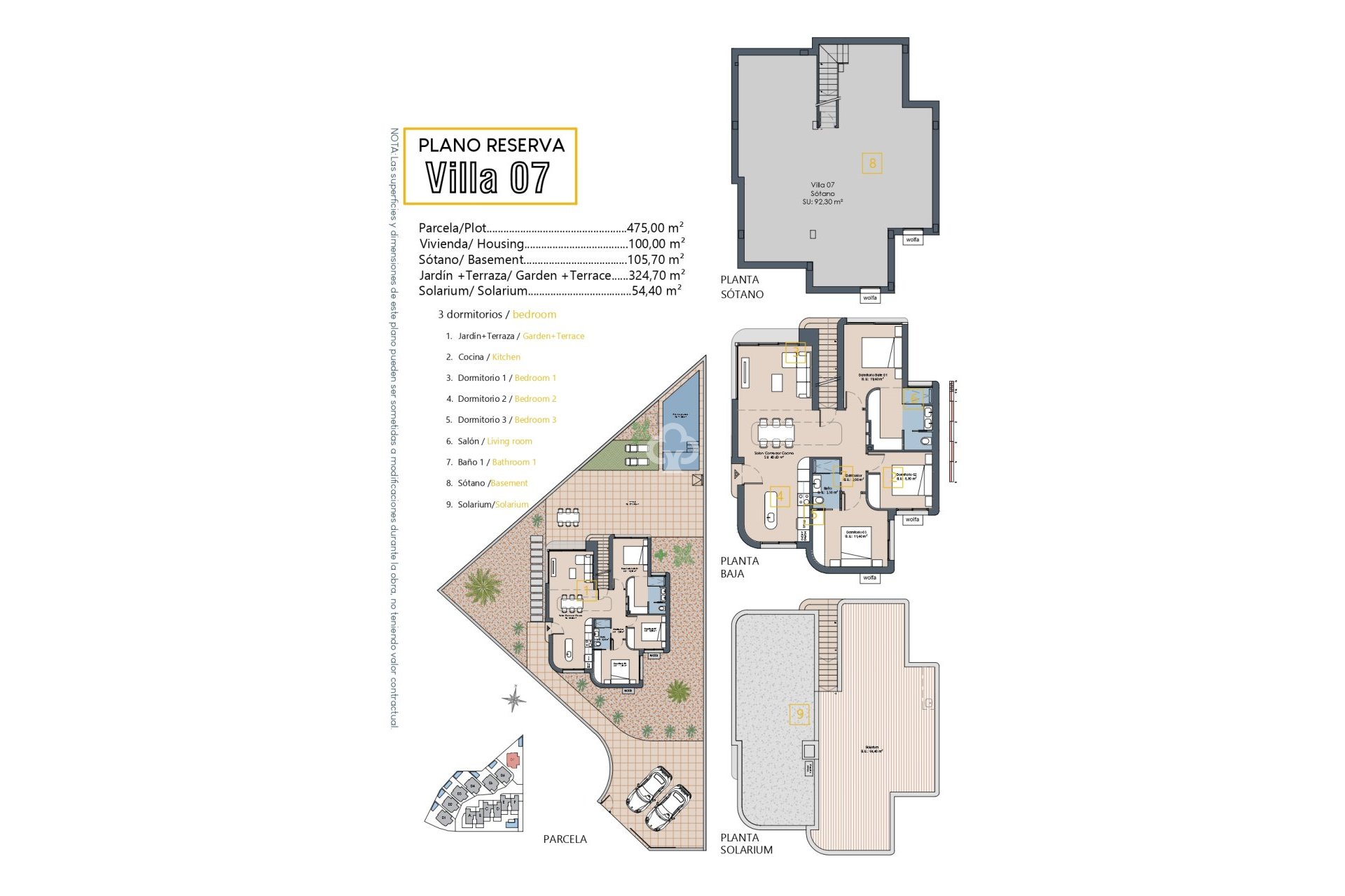 Nybyggnation - Villas -
Los Alcázares