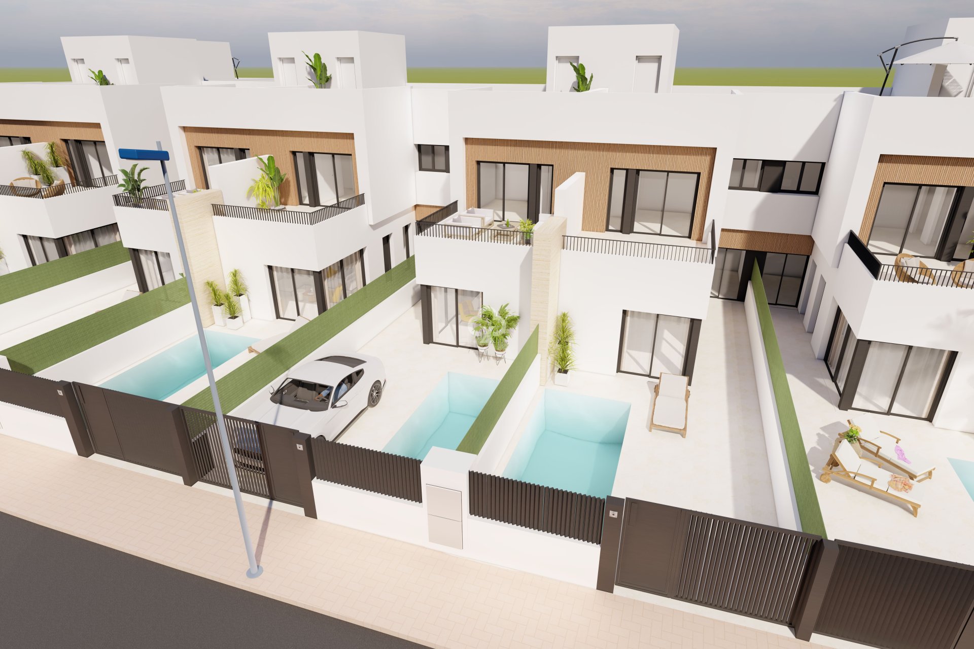 Nybyggnation - Villas -
Santiago De La Ribera - 30720