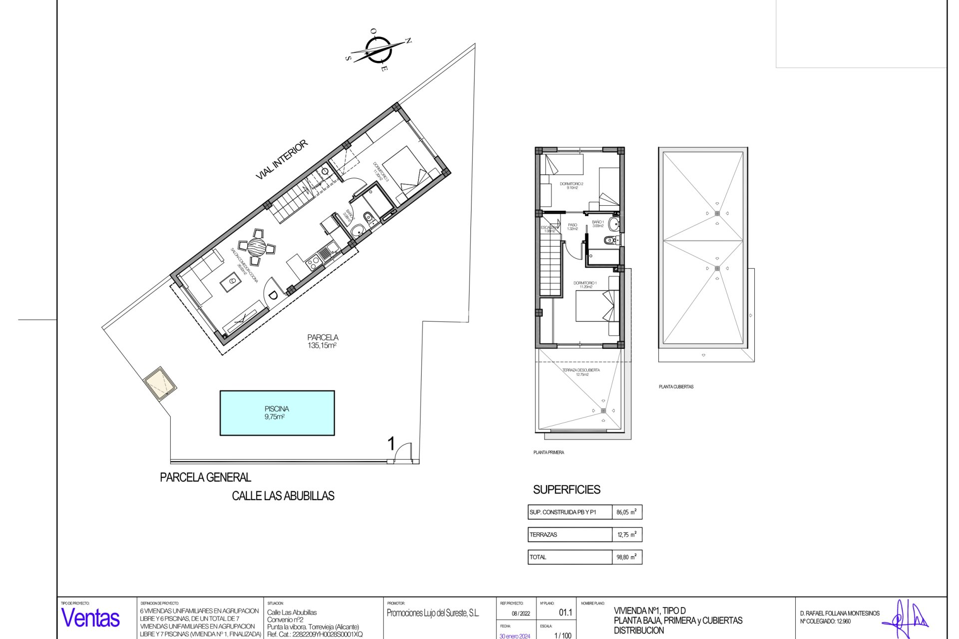 Nybyggnation - Villas -
Torrevieja - 03184