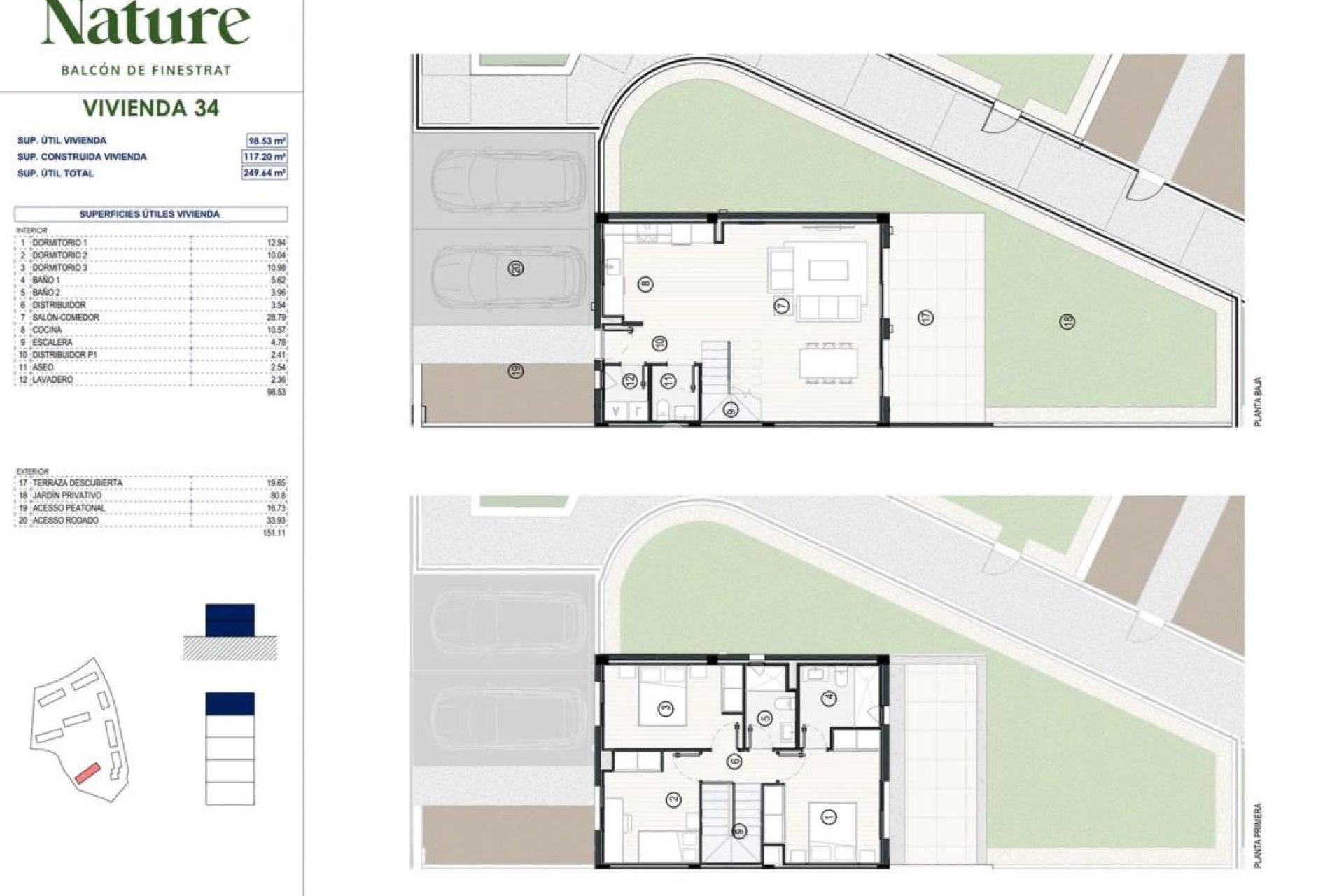 Obra nueva - Adosados -
Finestrat - 03509, Avenida Barcelona, 2