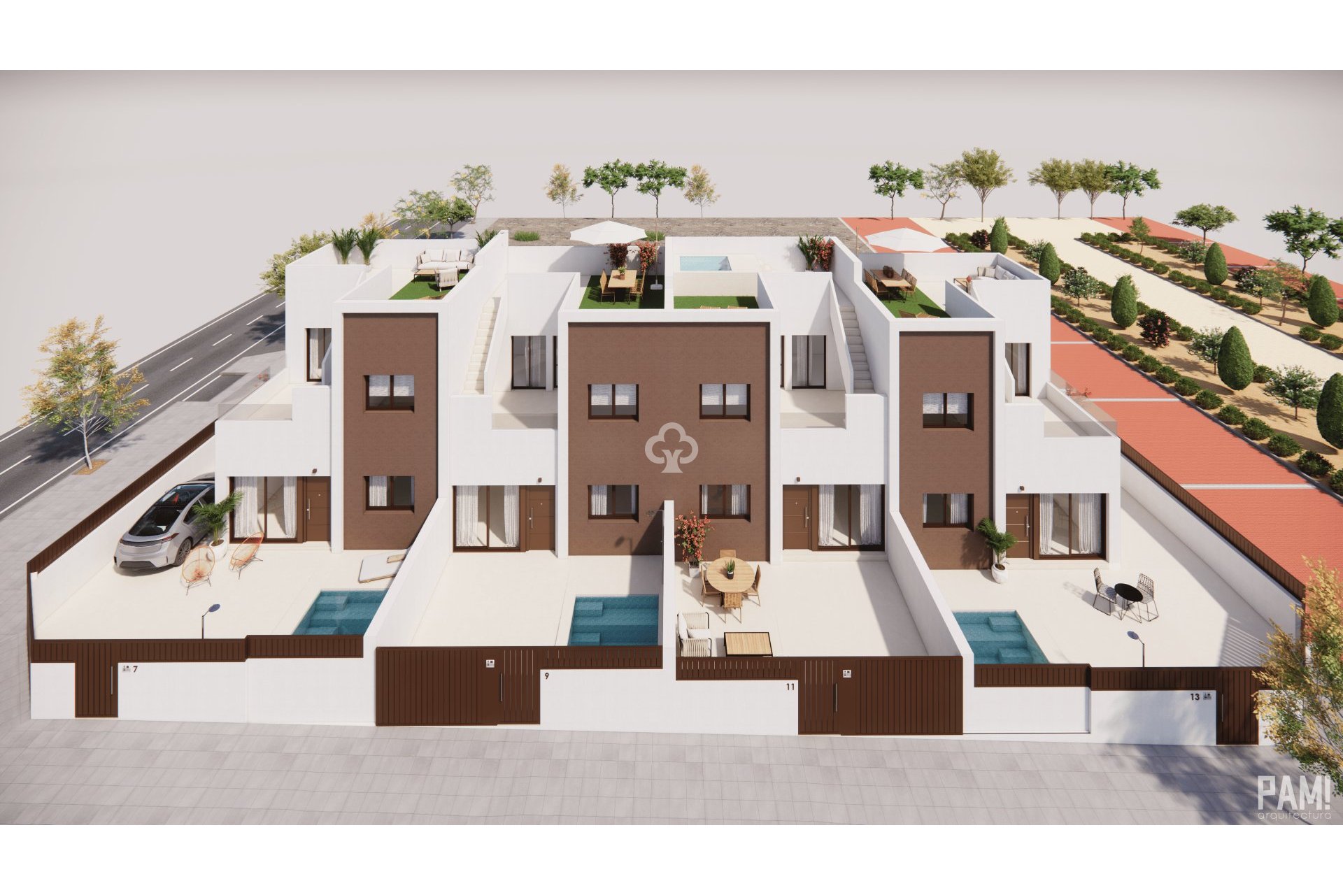 Obra nueva - Adosados -
Pilar de la Horadada - 03190