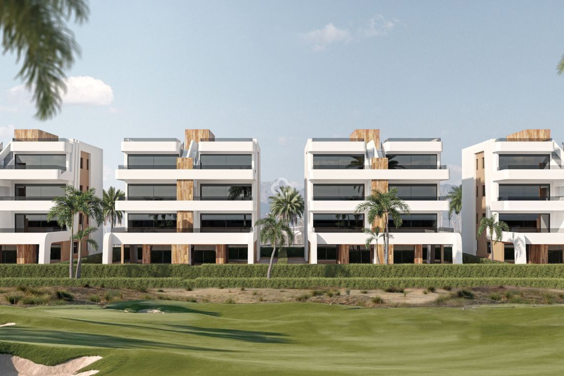 Obra nueva - Apartamentos -
Alhama de Murcia - Bulevar central de las cañadas, 4