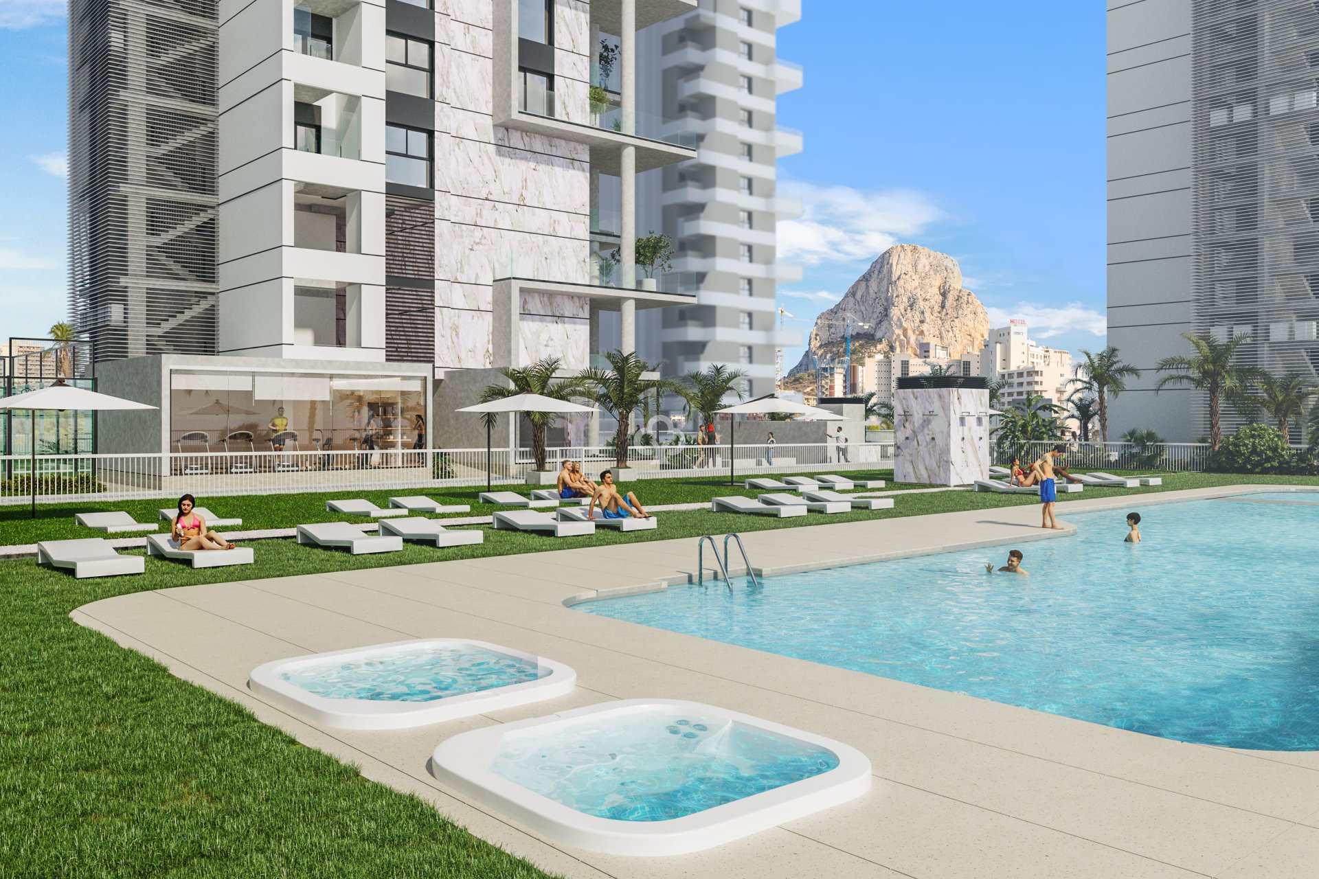 Obra nueva - Apartamentos -
Calpe