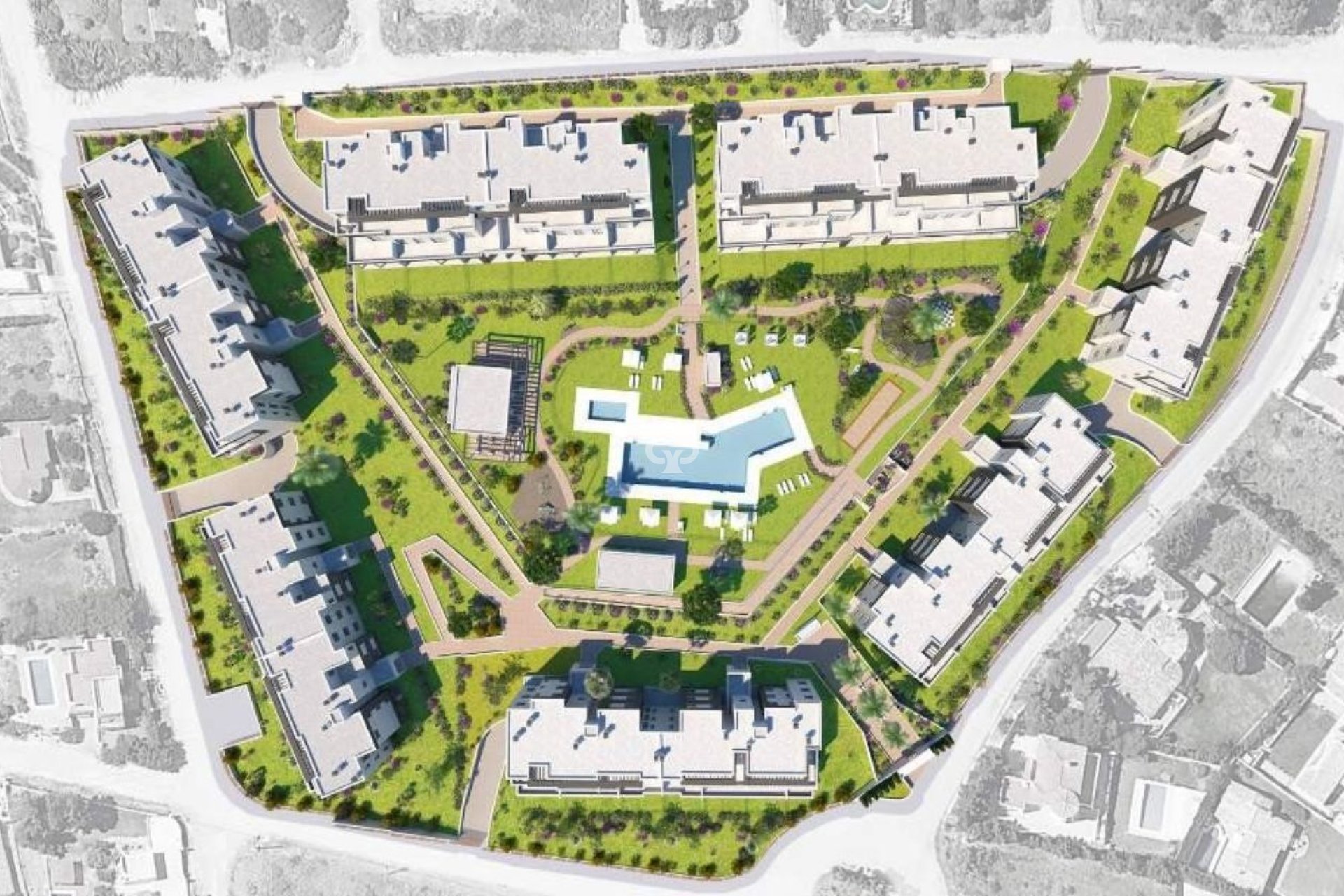 Obra nueva - Apartamentos -
Estepona - Calle Flaminio esquina calle Perú s/n