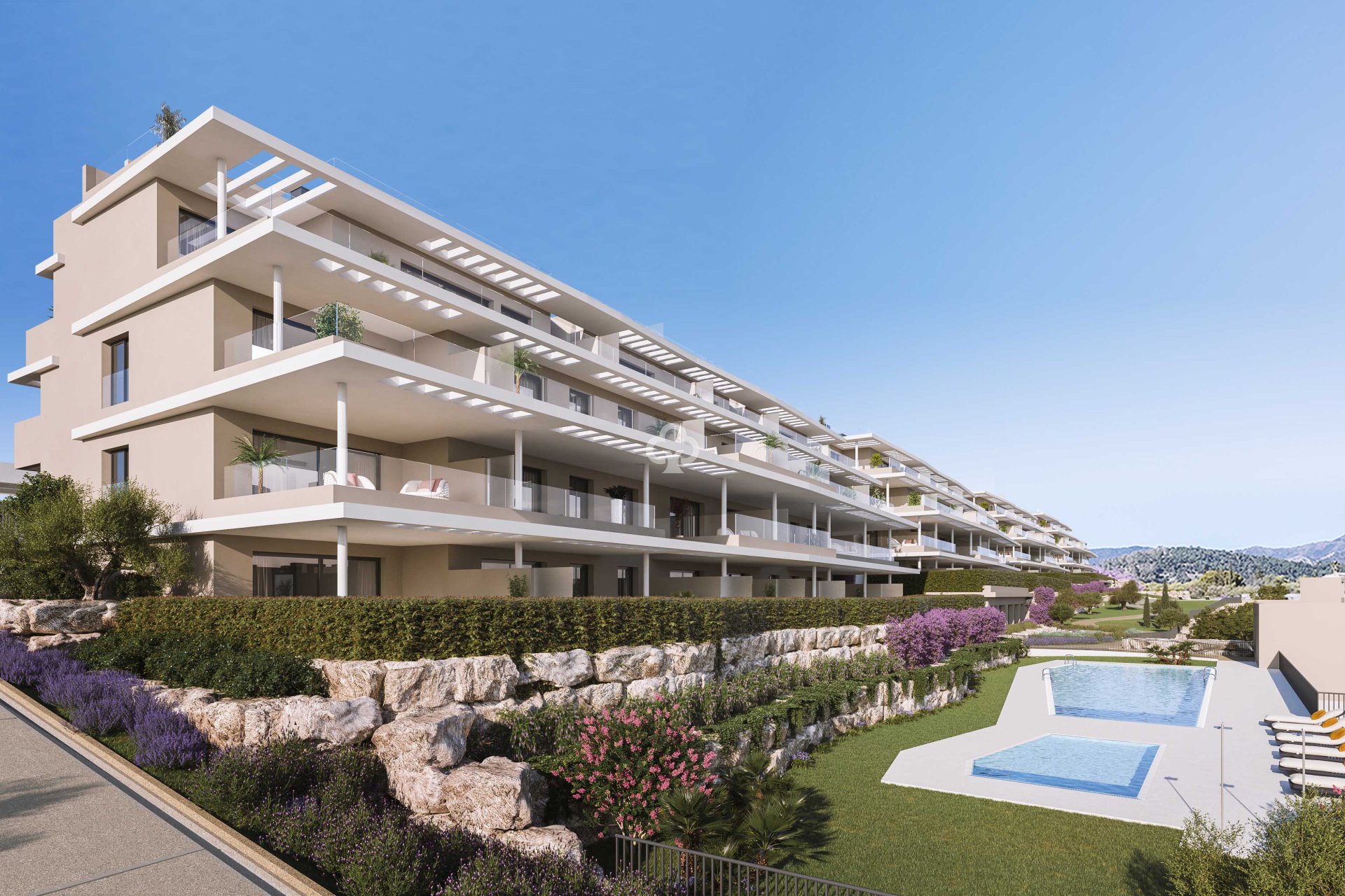 Obra nueva - Apartamentos -
Estepona - Camino del Reloj, 9