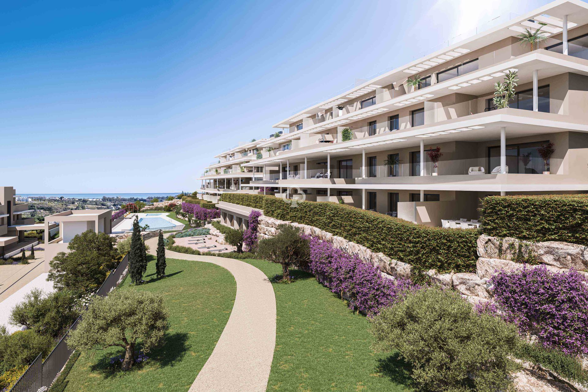 Obra nueva - Apartamentos -
Estepona - Camino del Reloj, 9