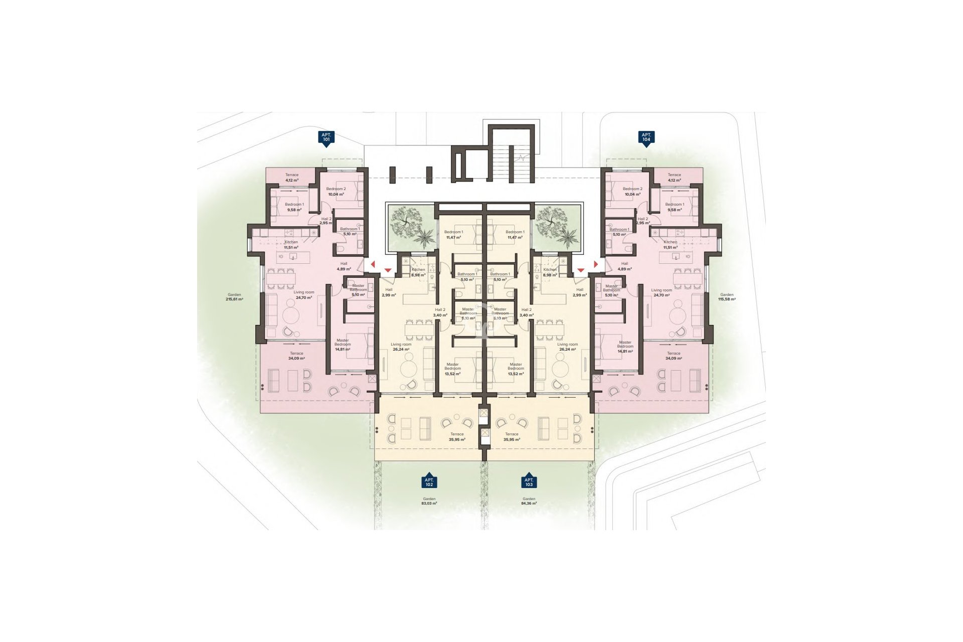 Obra nueva - Apartamentos -
Estepona