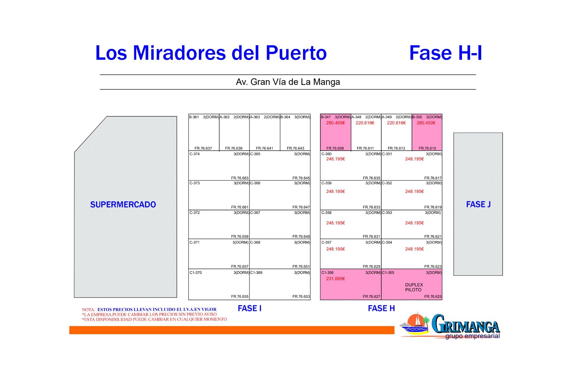 Obra nueva - Apartamentos -
La Manga Del Mar Menor - 30380