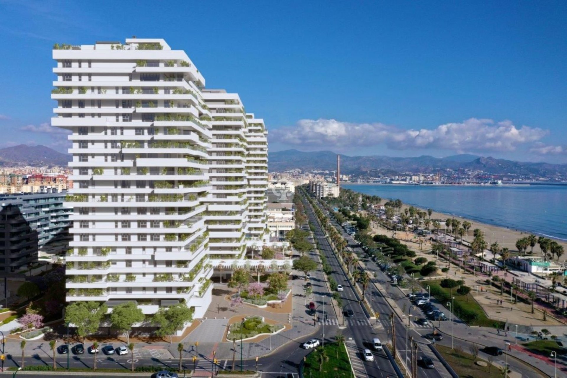 Obra nueva - Apartamentos -
Málaga - Calle Pacífico, 154