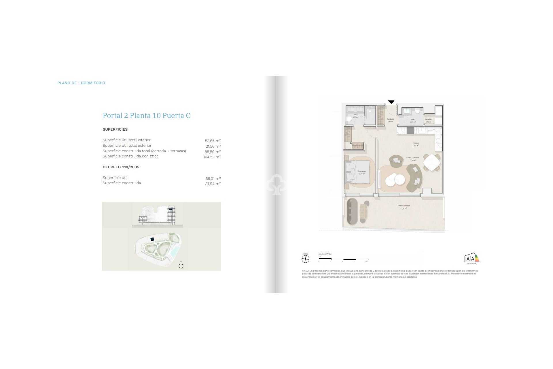 Obra nueva - Apartamentos -
Málaga - Calle Pacifico, 192