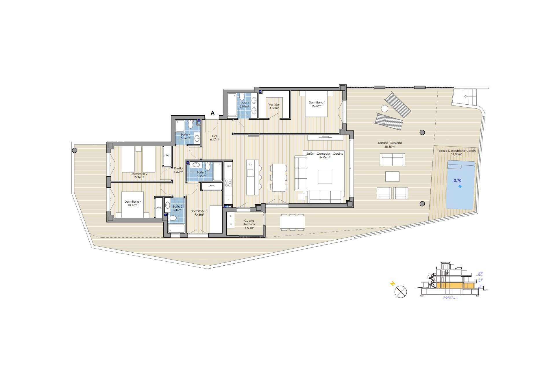 Obra nueva - Apartamentos -
Marbella - Avenida de los Acebos s/n