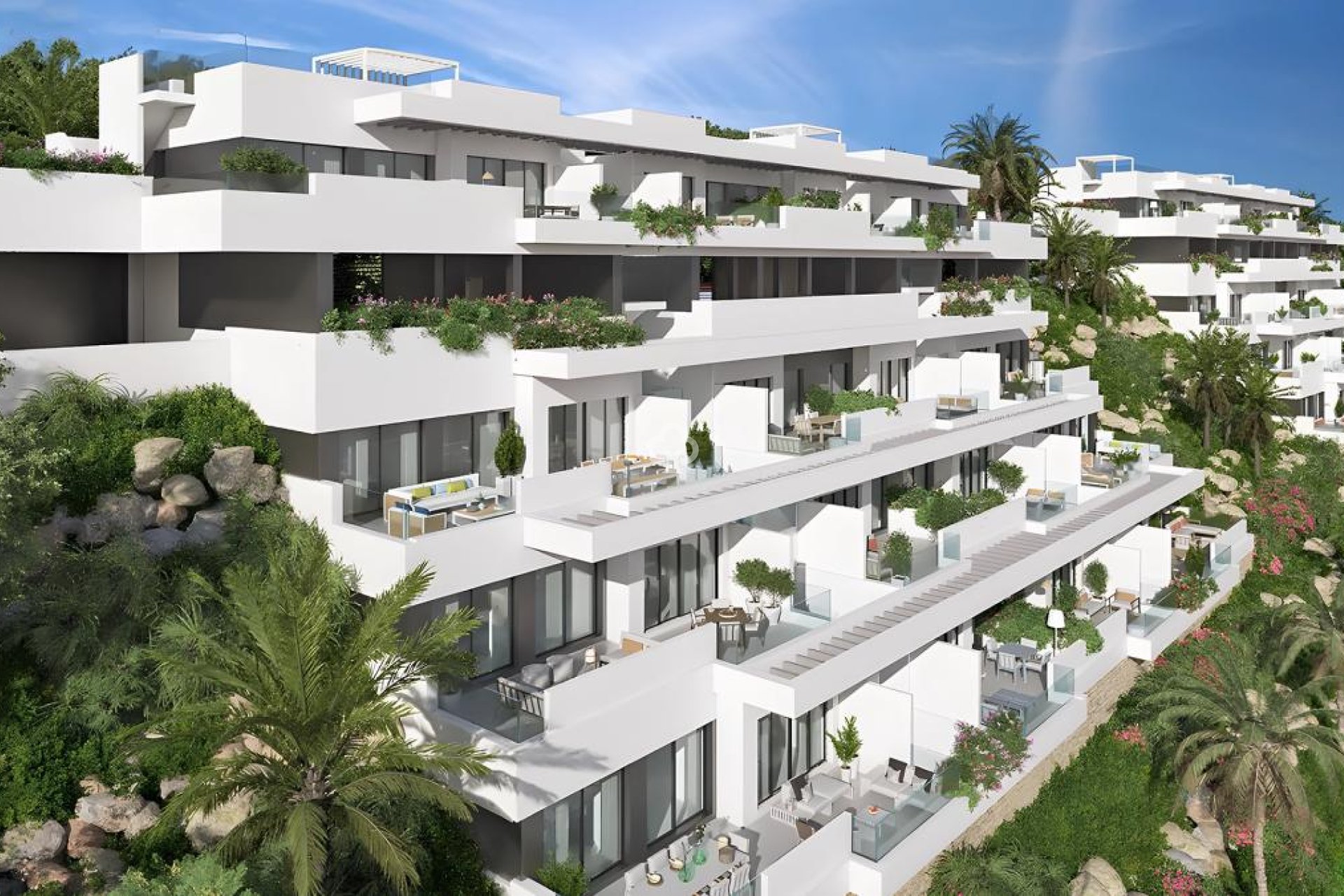 Obra nueva - Apartamentos -
Mijas - 29649, Calle Arbolete, 1