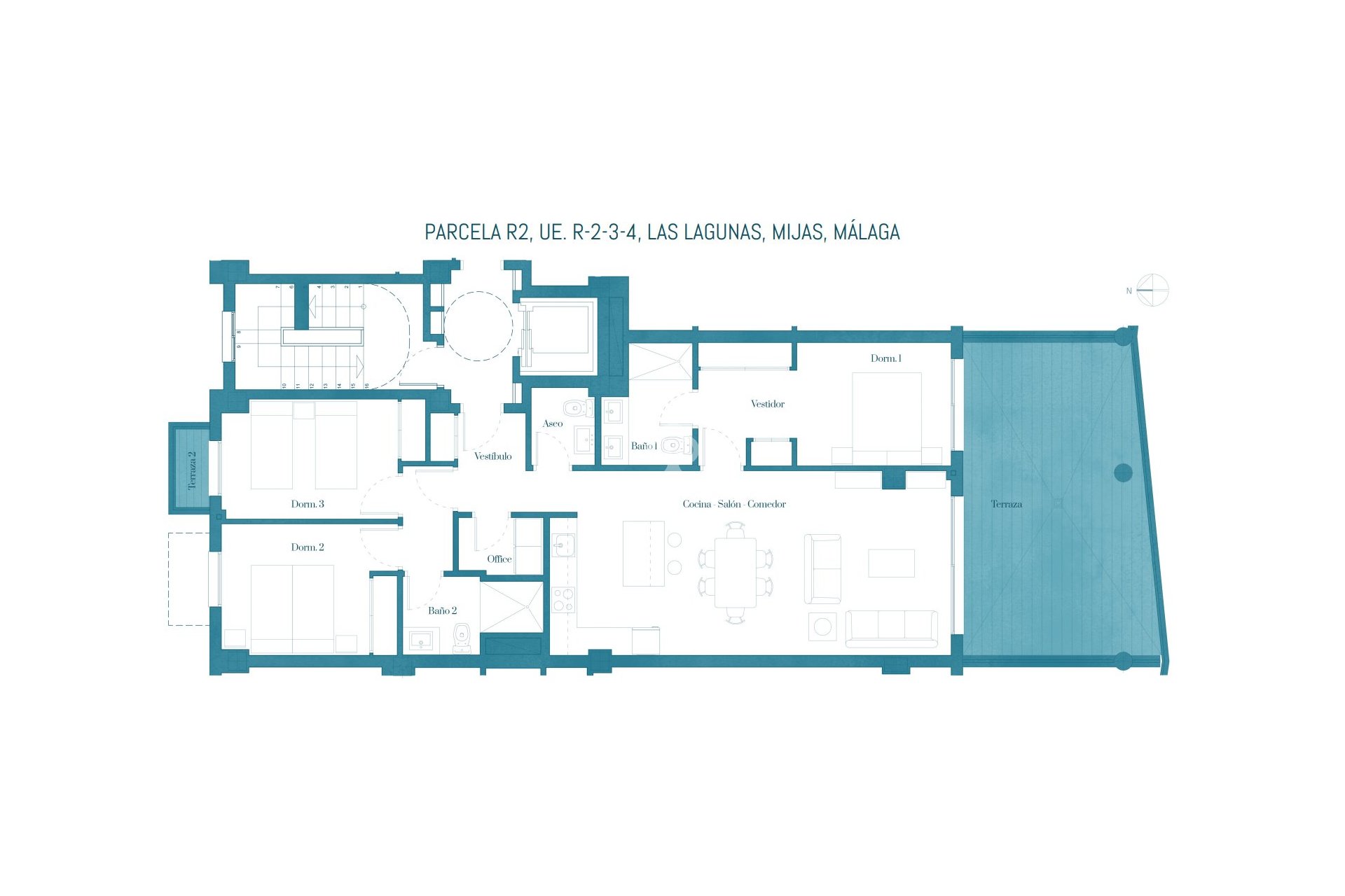 Obra nueva - Apartamentos -
Mijas - Calle C. Rio Chillar s/n