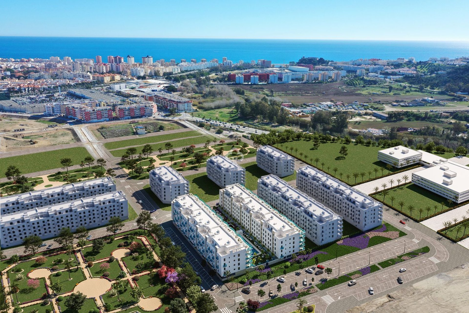 Obra nueva - Apartamentos -
Mijas - Calle C. Rio Chillar s/n