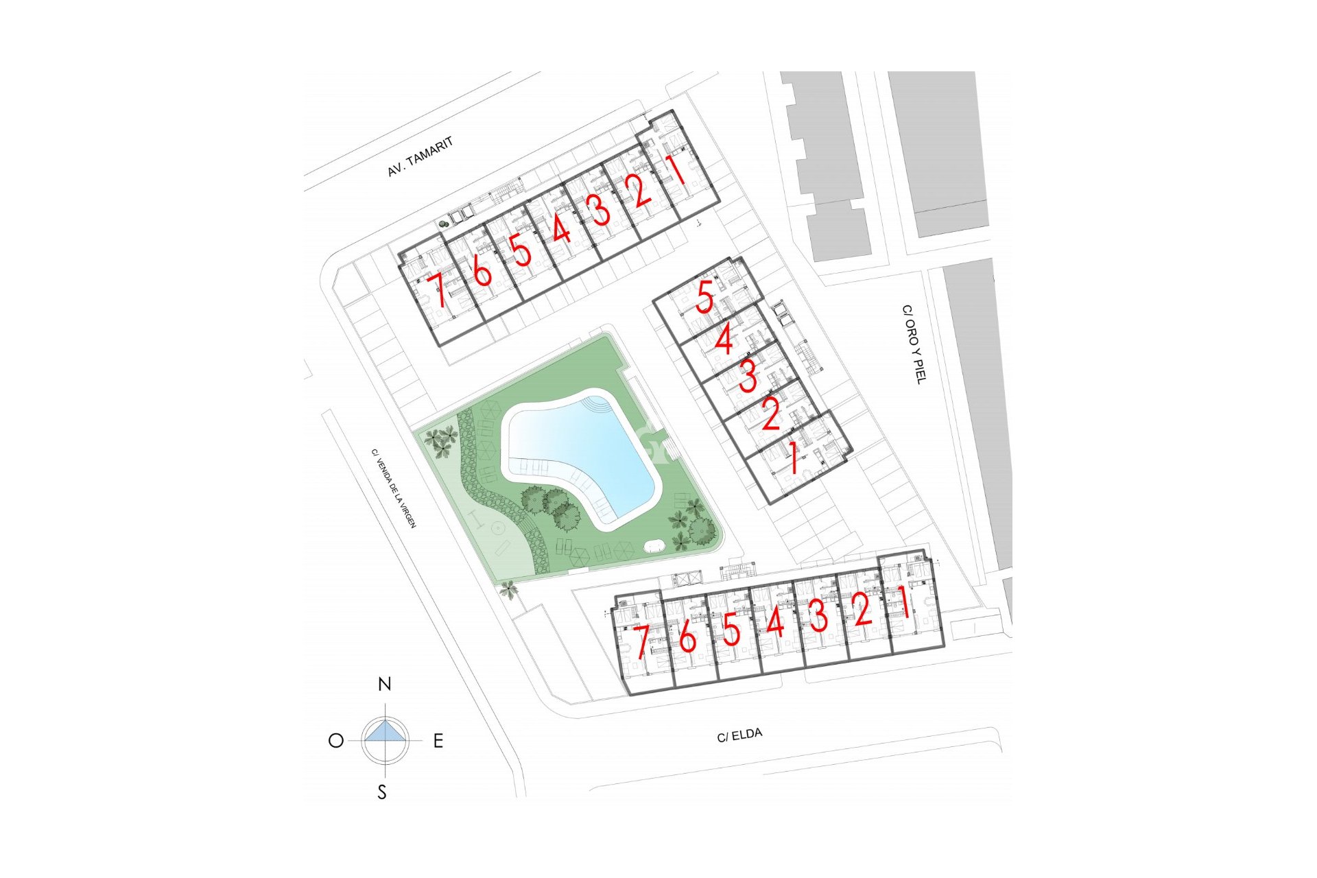 Obra nueva - Apartamentos -
Santa Pola - 03130, Calle Elda, 228
