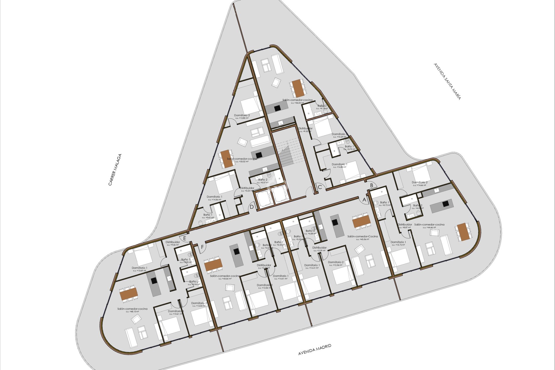Obra nueva - Áticos -
Calpe - Avenida de Madrid, 1
