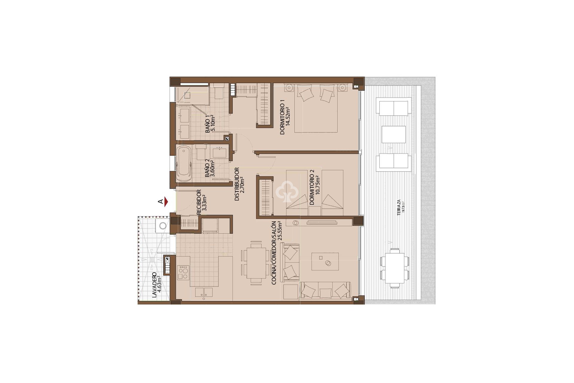 Obra nueva - Áticos -
Fuengirola - 29640, Calle Pensamiento, 71
