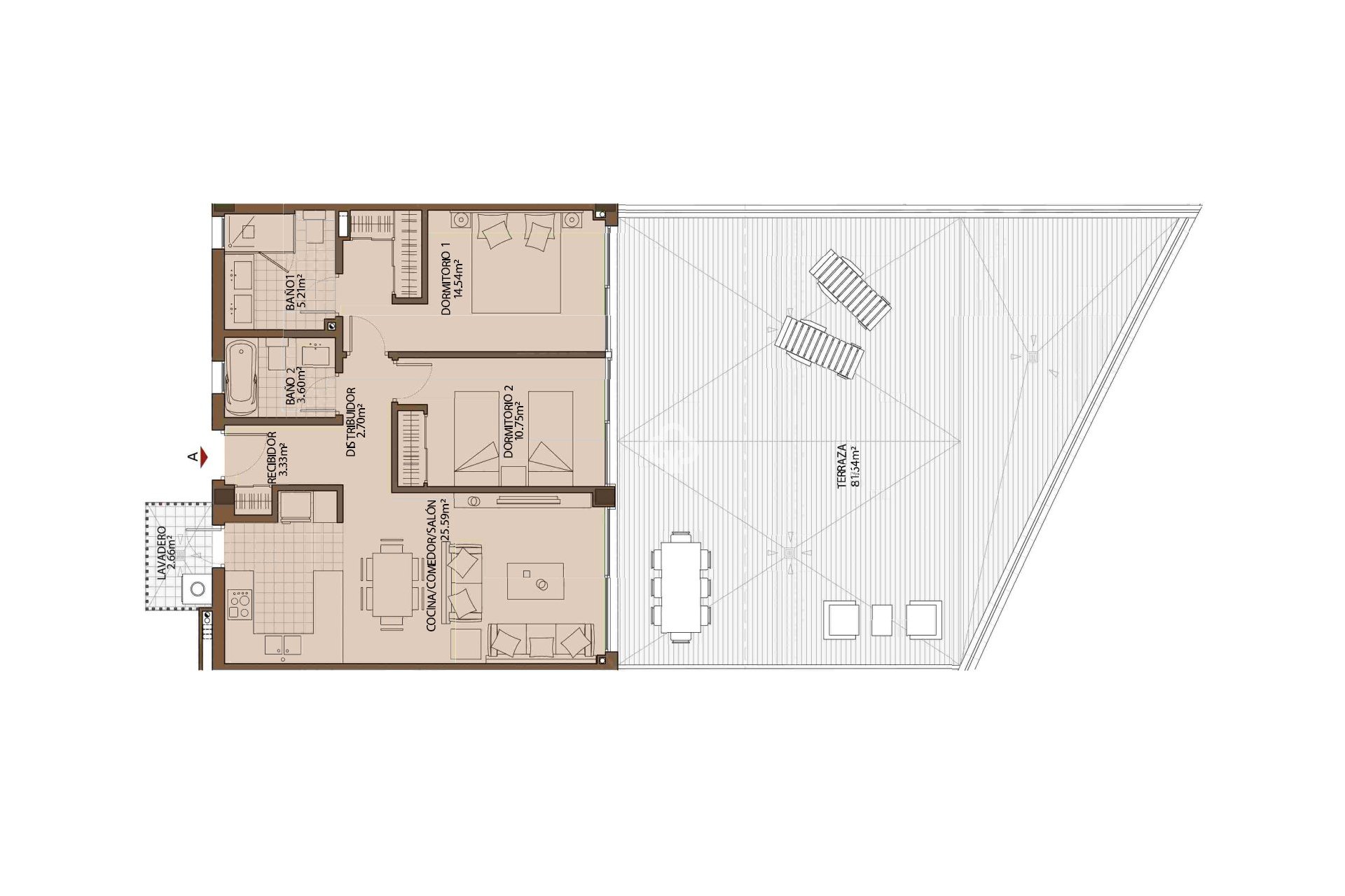 Obra nueva - Áticos -
Fuengirola - 29640, Calle Pensamiento, 71