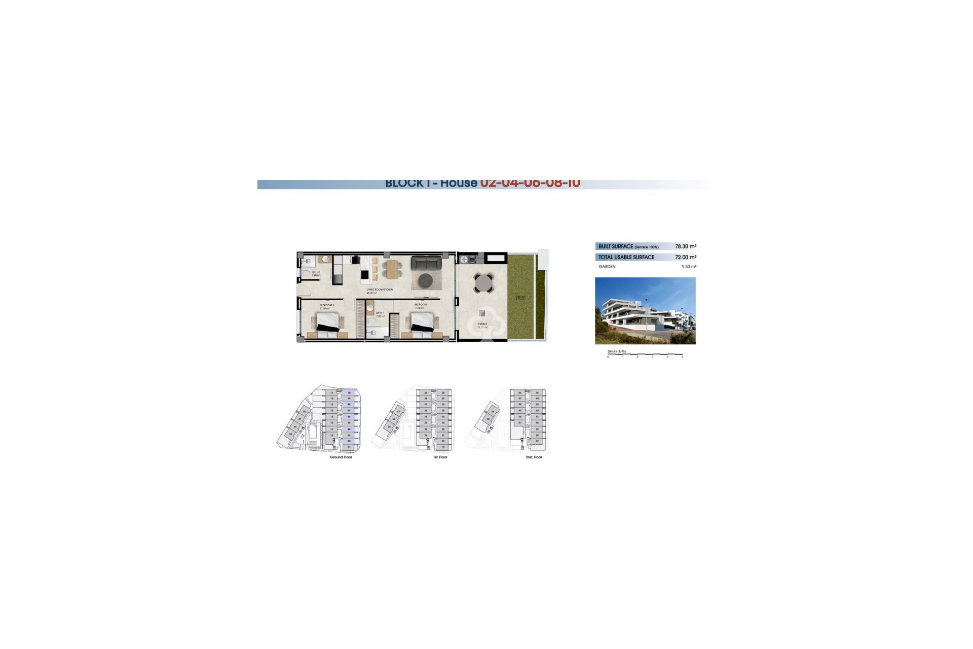 Obra nueva - Áticos -
La Marina - 03008