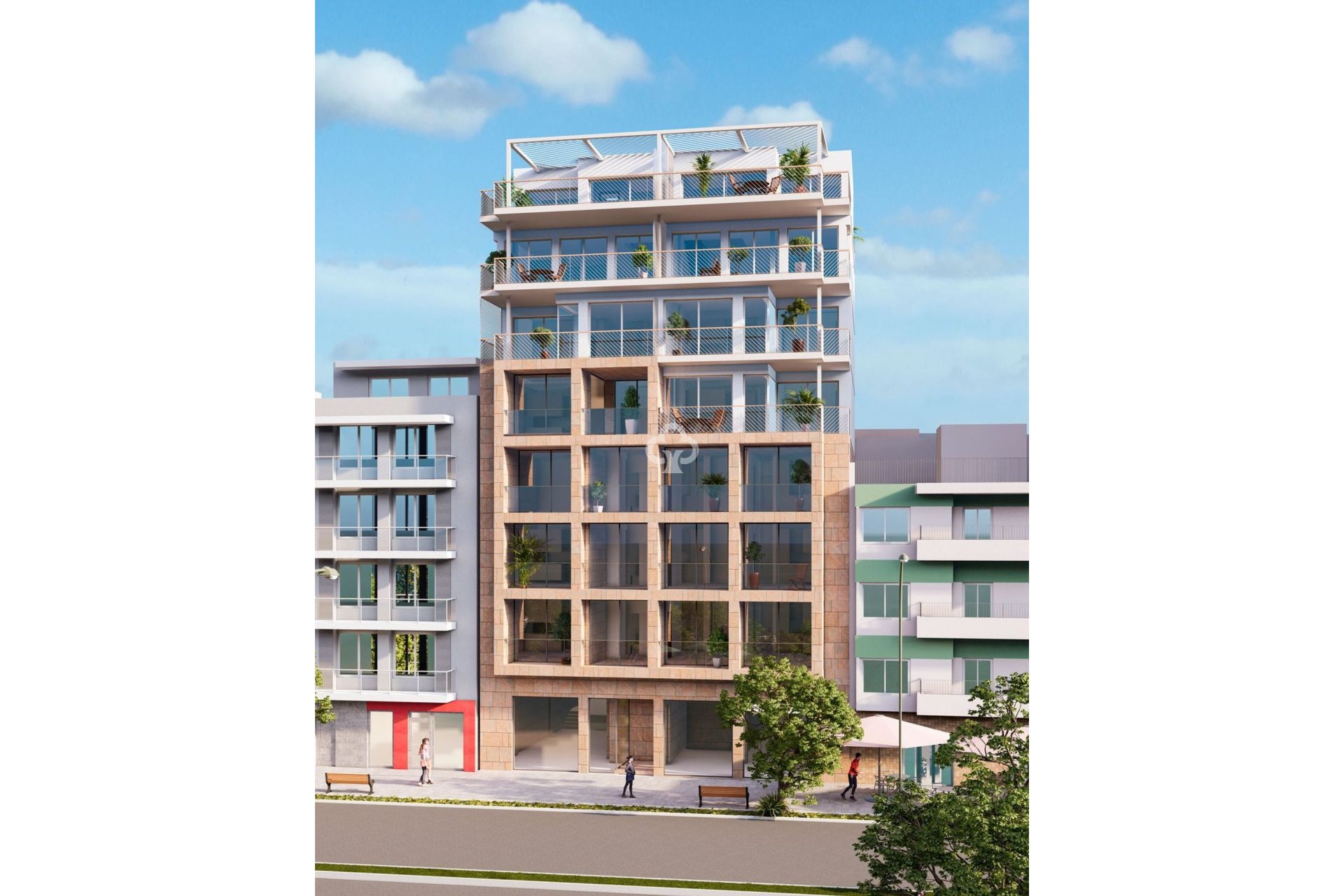 Obra nueva - Áticos -
La Villajoyosa / Vila Joiosa - del Pais Valencia, 21