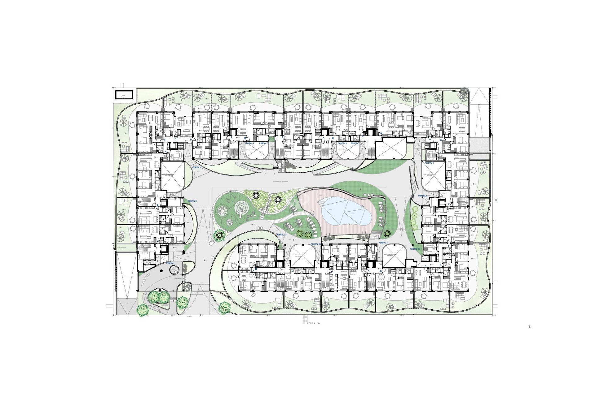 Obra nueva - Áticos -
Málaga - 29006, Avenida ORTEGA Y GASSET s/n