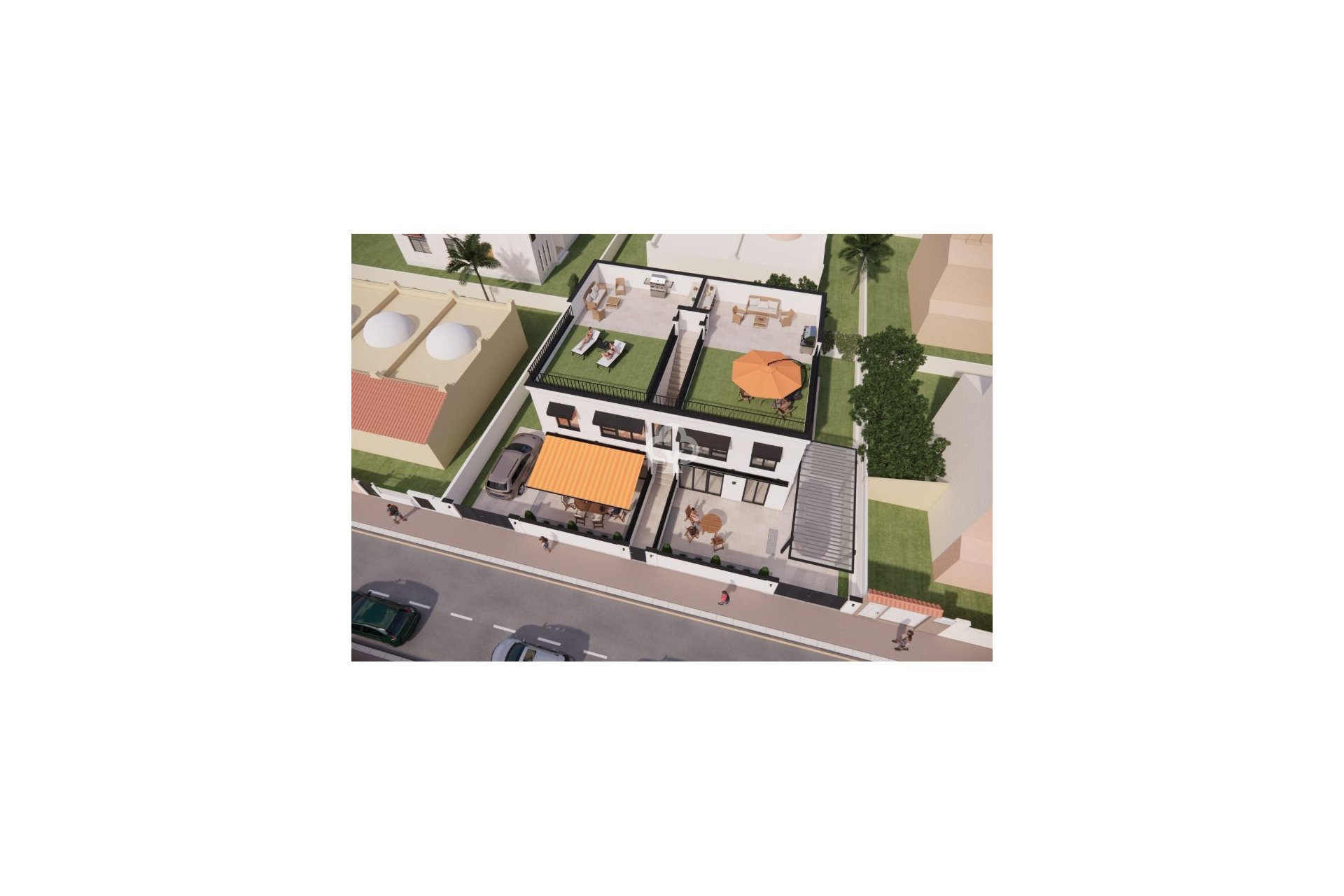 Obra nueva - Áticos -
Torrevieja - Calle Ramón Gallud