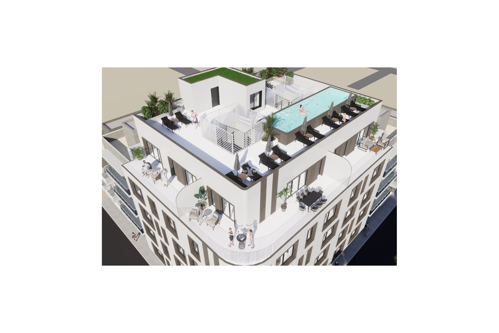 Obra nueva - Áticos -
Torrevieja