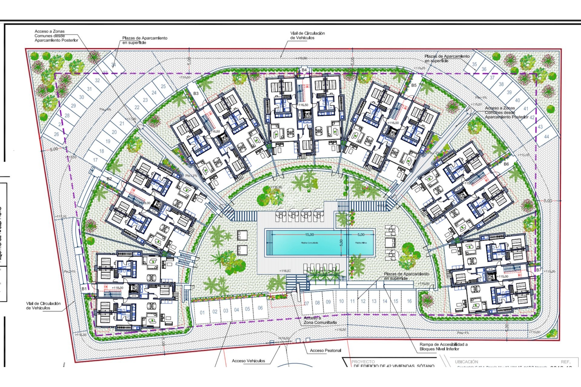 Obra nueva - Bajos -
Cartagena - Urbanización La Manga Club s/n