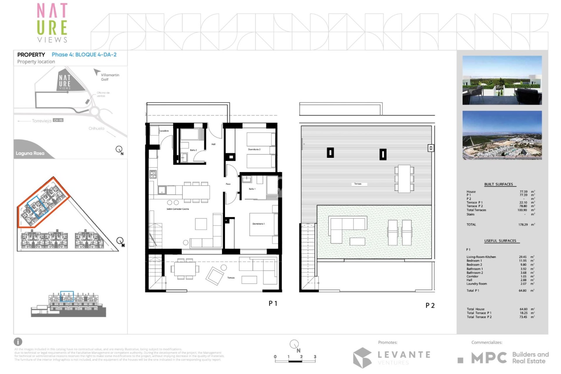 Obra nueva - Bungalow -
Torrevieja - Los balcones