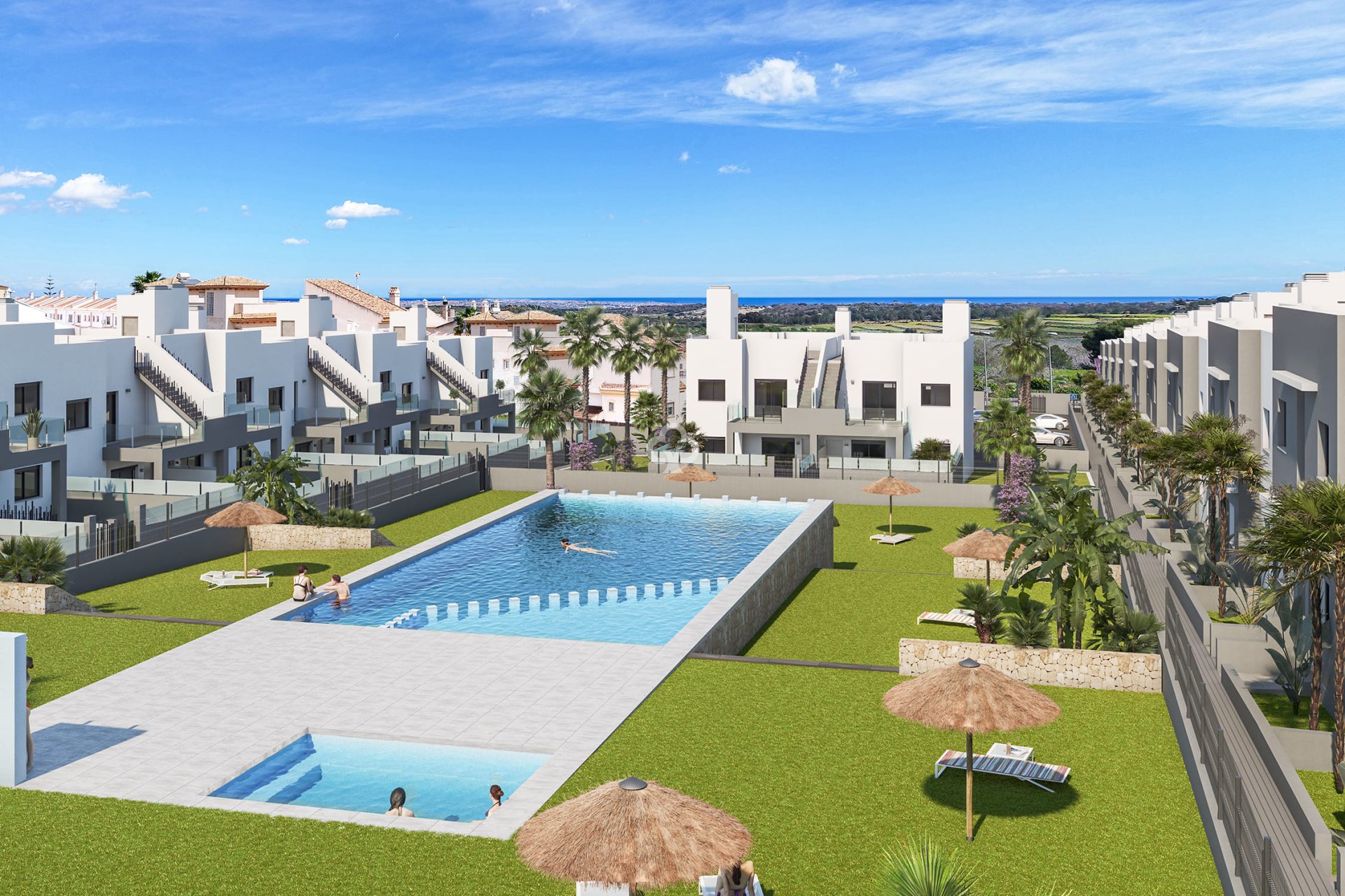 Obra nueva - Bungalows -
San Miguel de Salinas