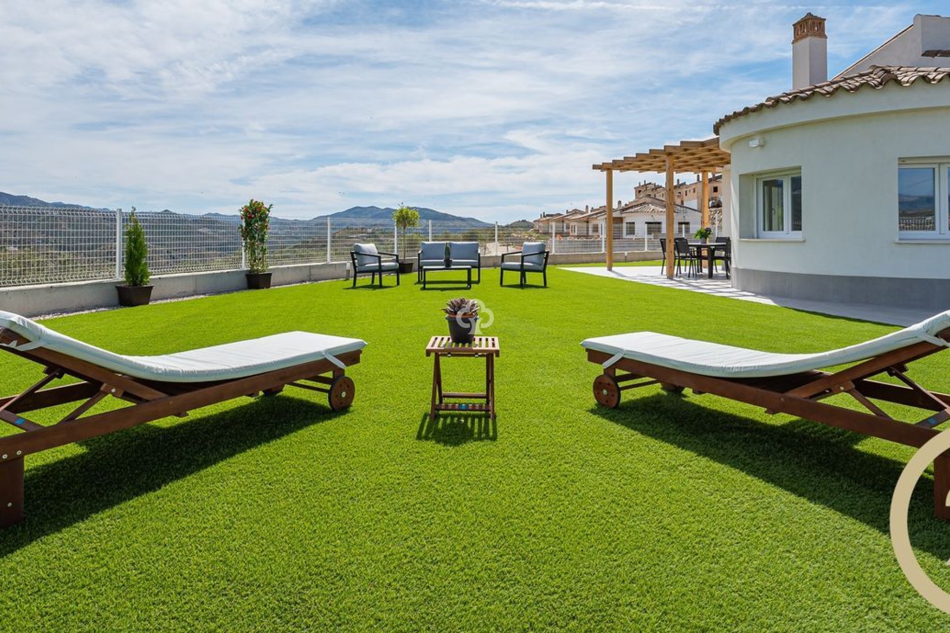 Obra nueva - Chalet independiente -
Viñuela