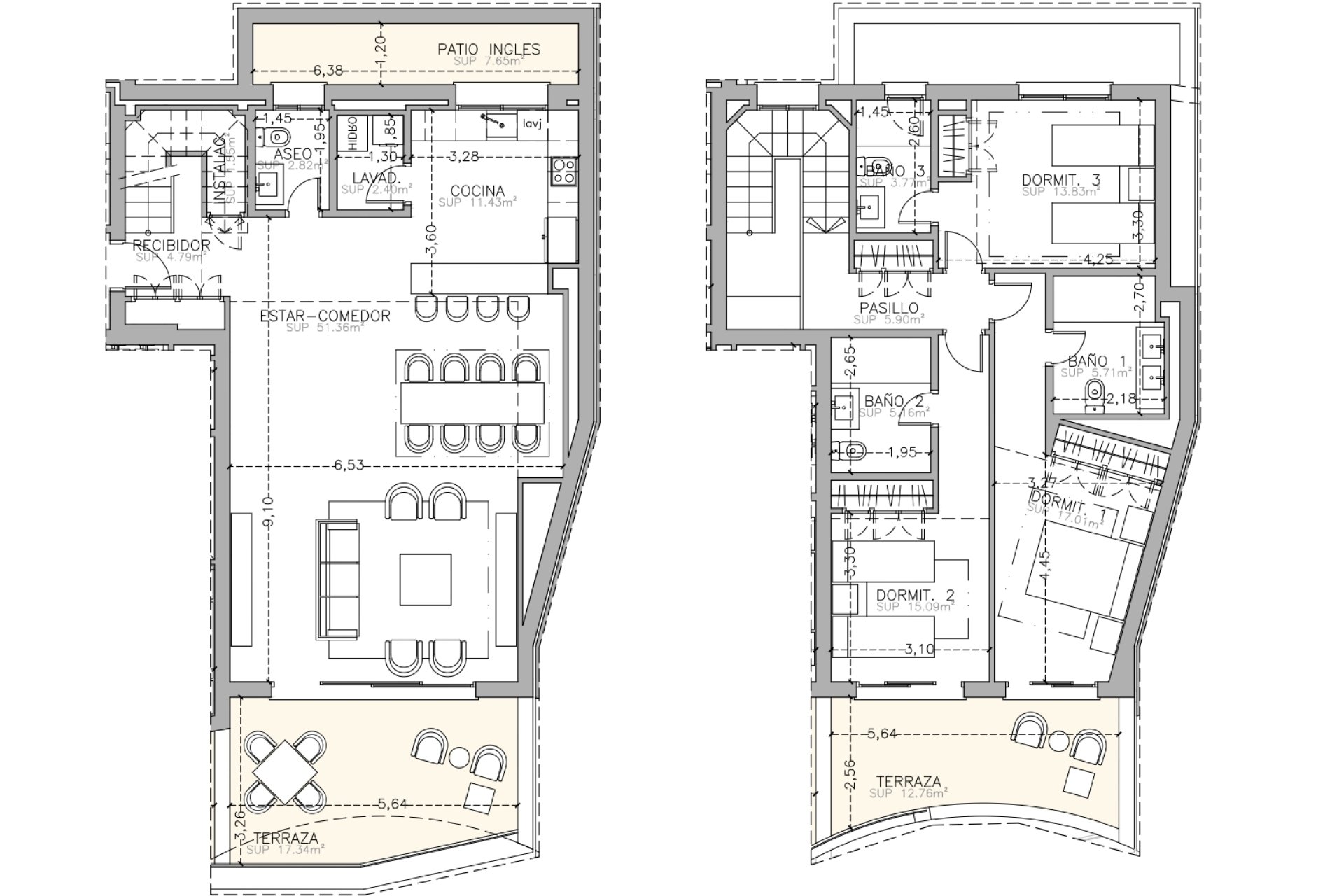 Obra nueva - Duplexes -
Marbella - Urbanización Guadalmina Alta, 820