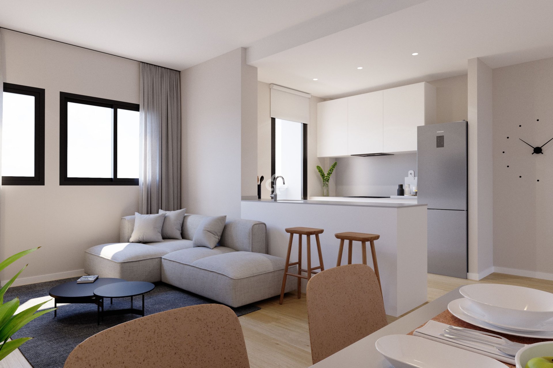 Obra nueva - Penthouses -
Algorfa