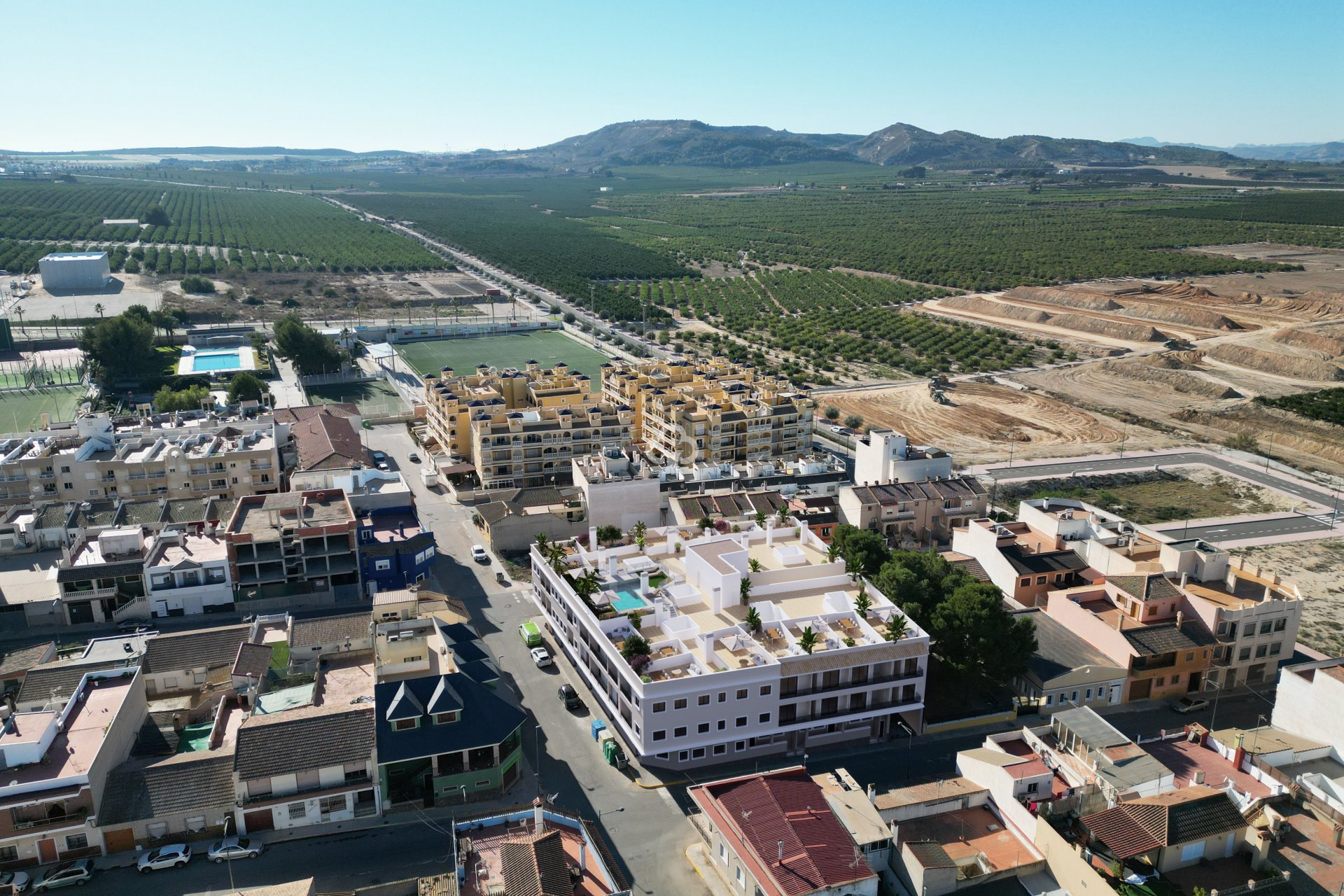 Obra nueva - Penthouses -
Algorfa