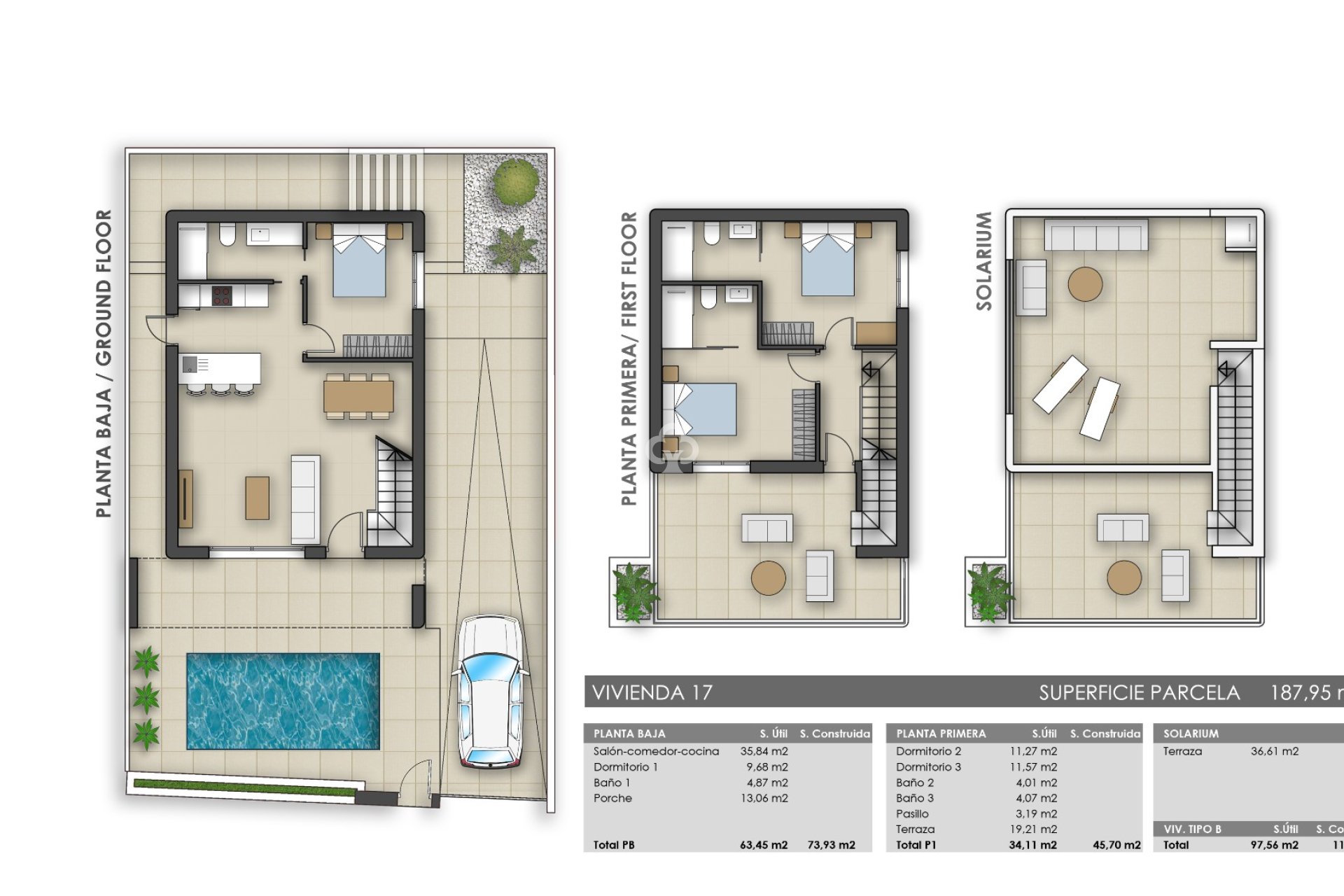 Obra nueva - Villa -
Pilar de la Horadada