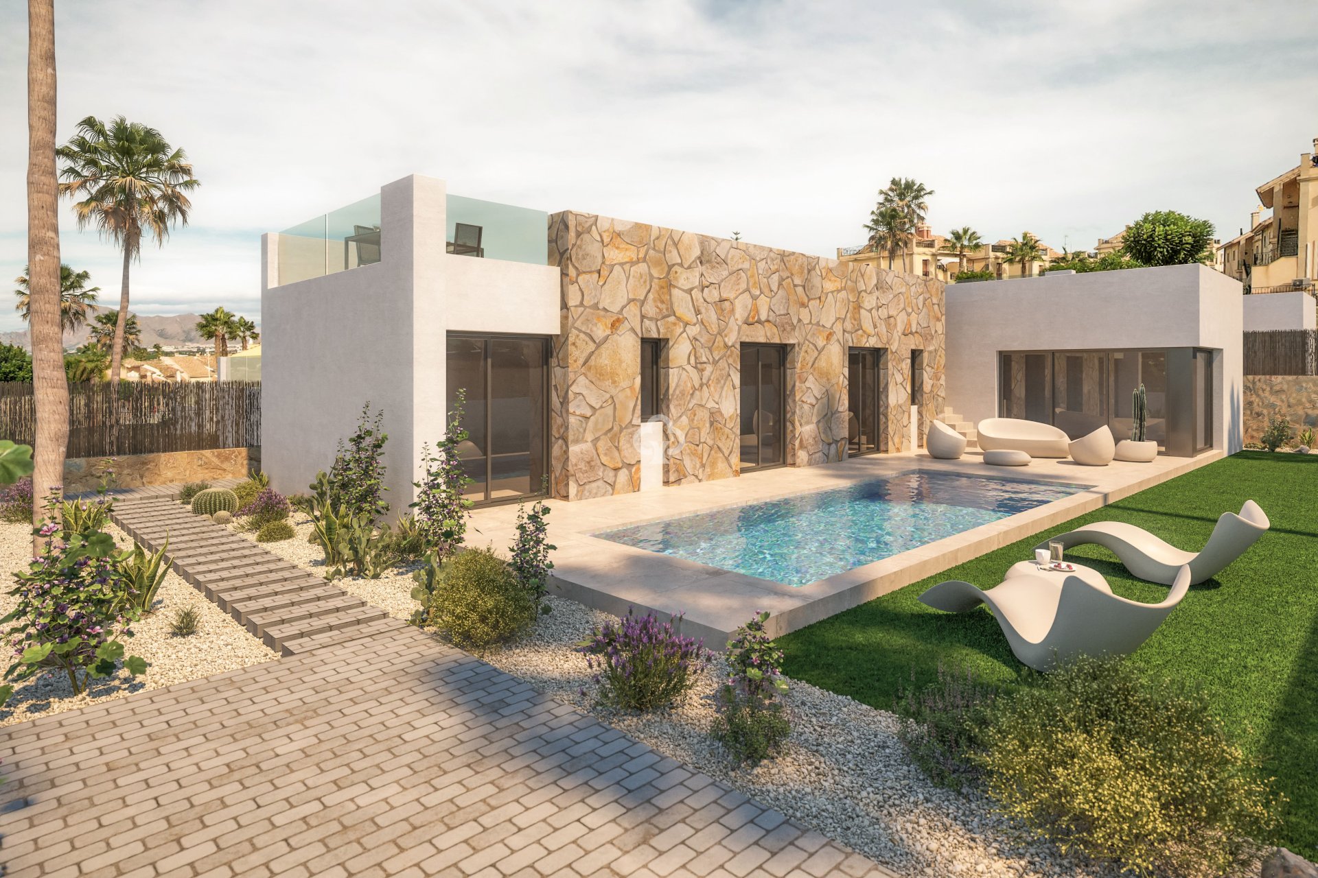 Obra nueva - Villas -
Algorfa - 03176