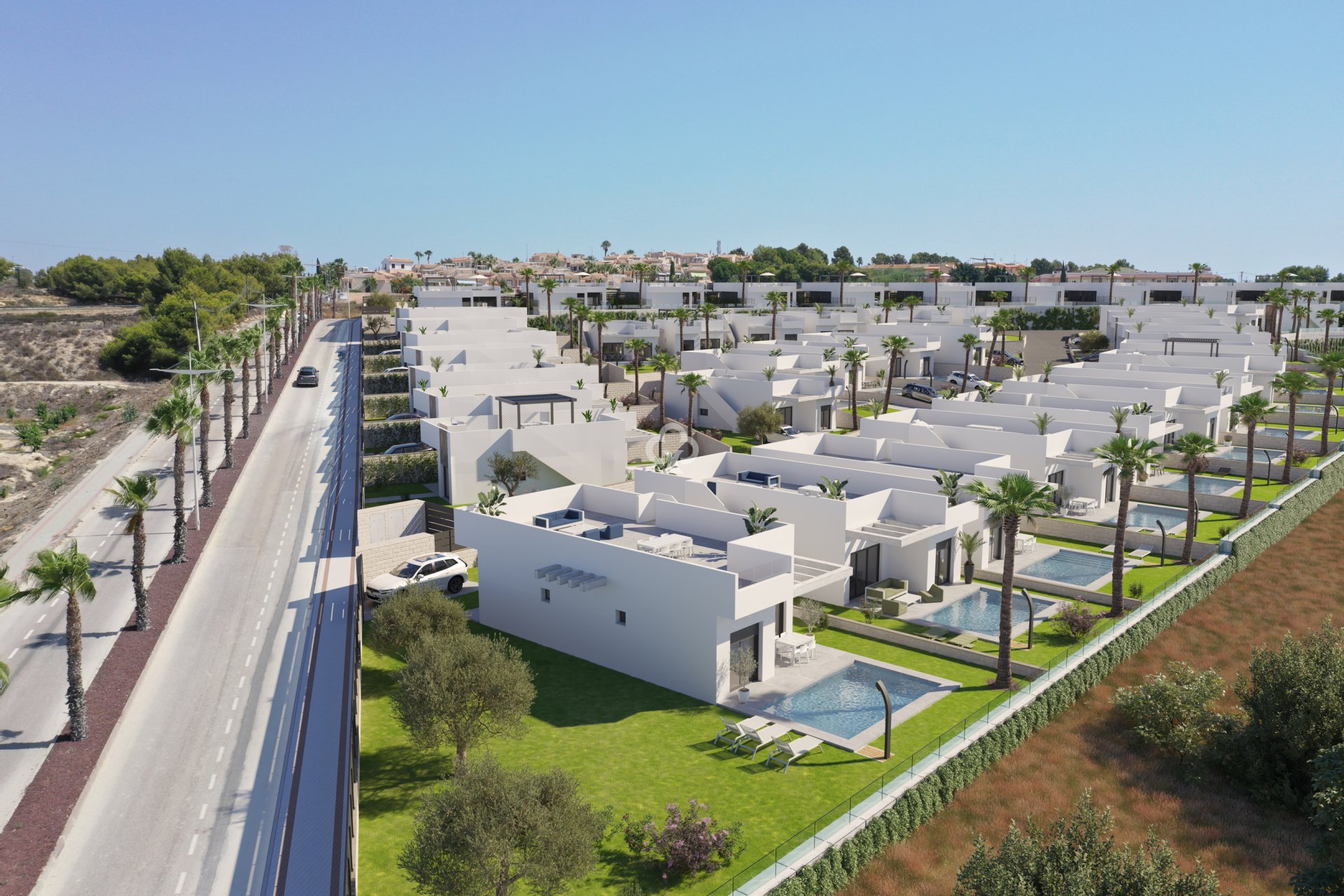 Obra nueva - Villas -
Algorfa