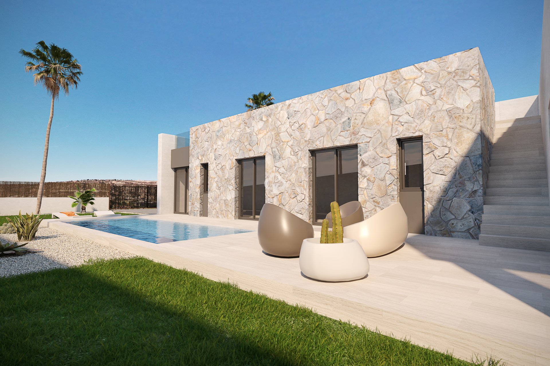 Obra nueva - Villas -
Algorfa