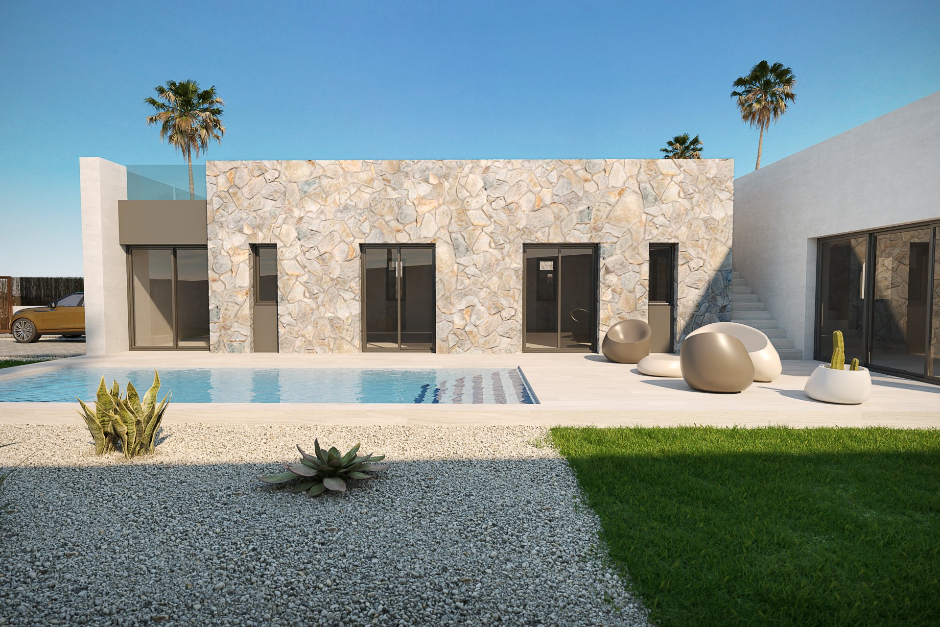 Obra nueva - Villas -
Algorfa